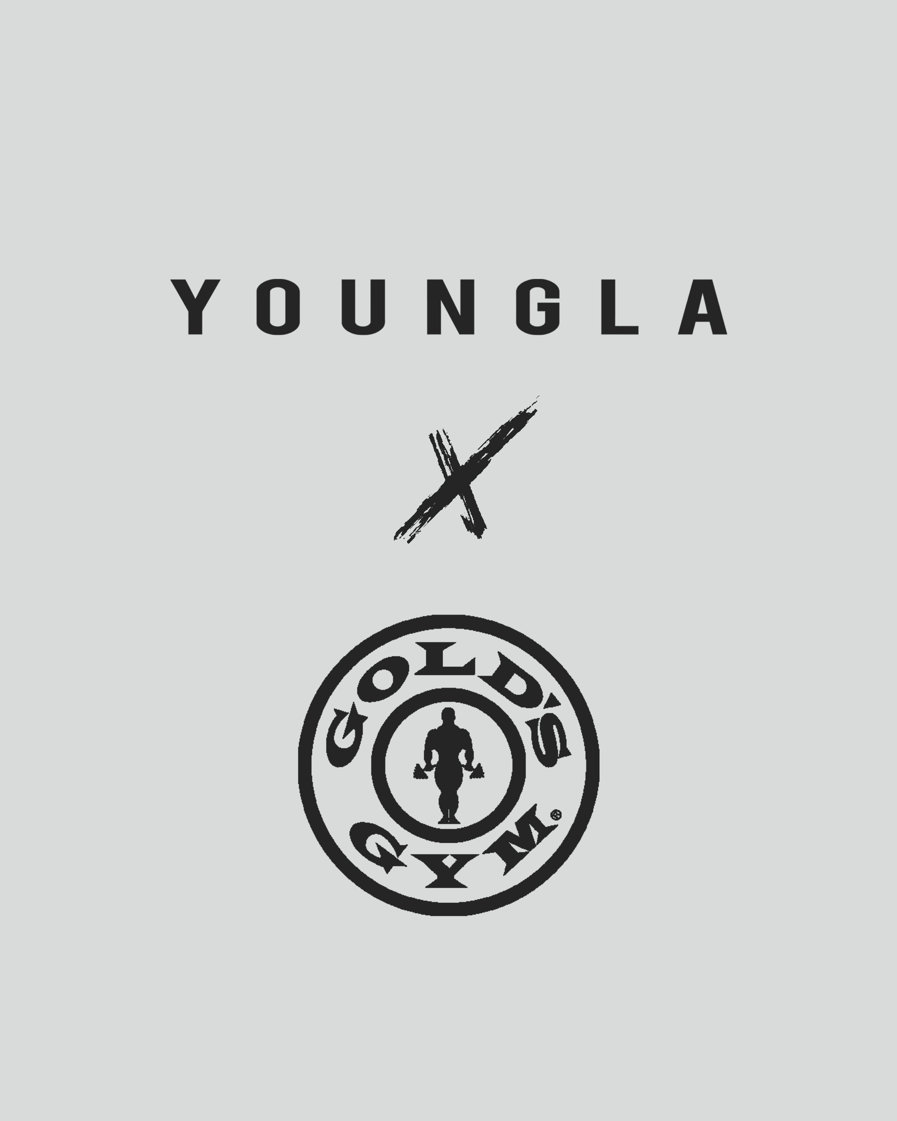 Youngla X Golds Gym