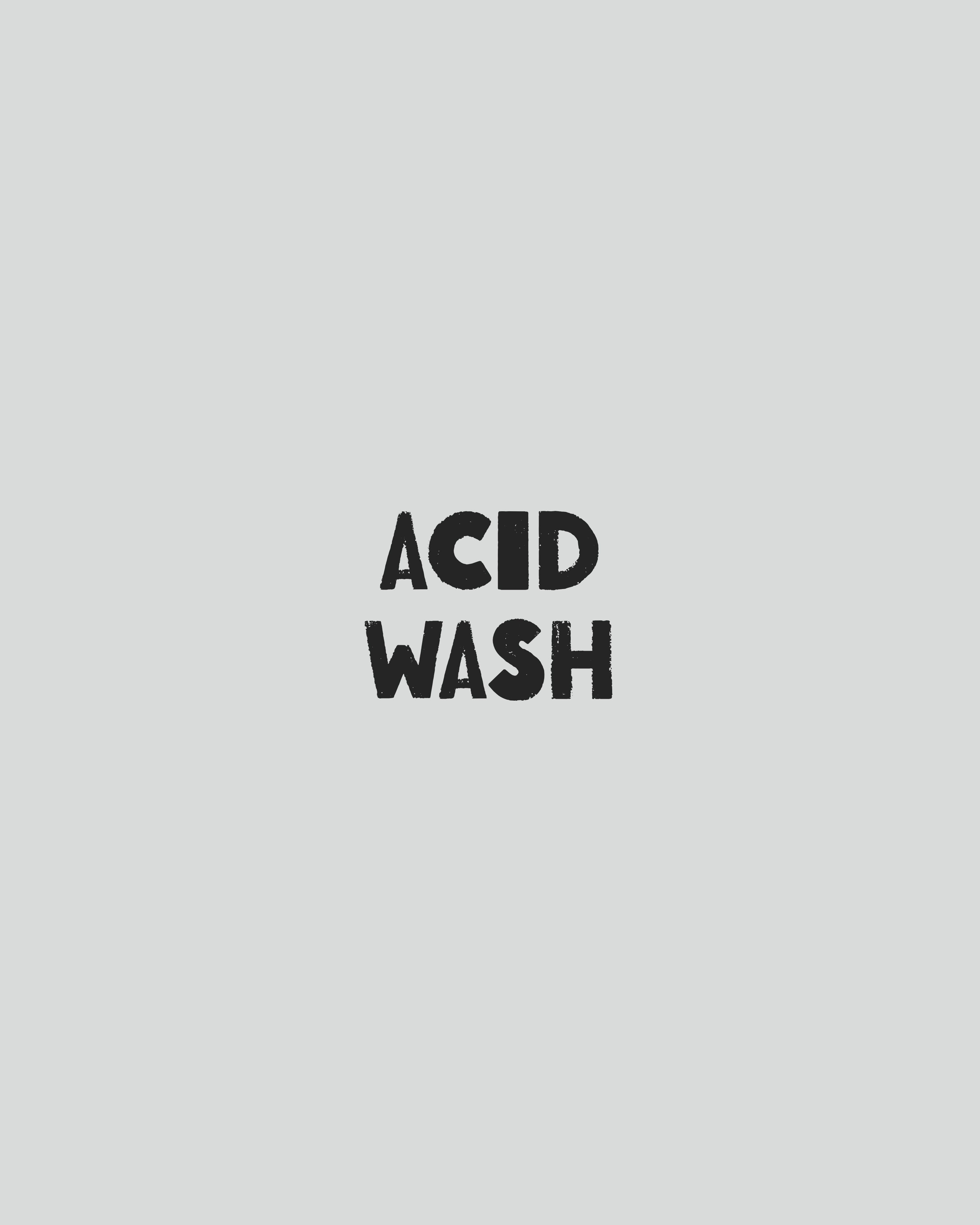 Acid Wash