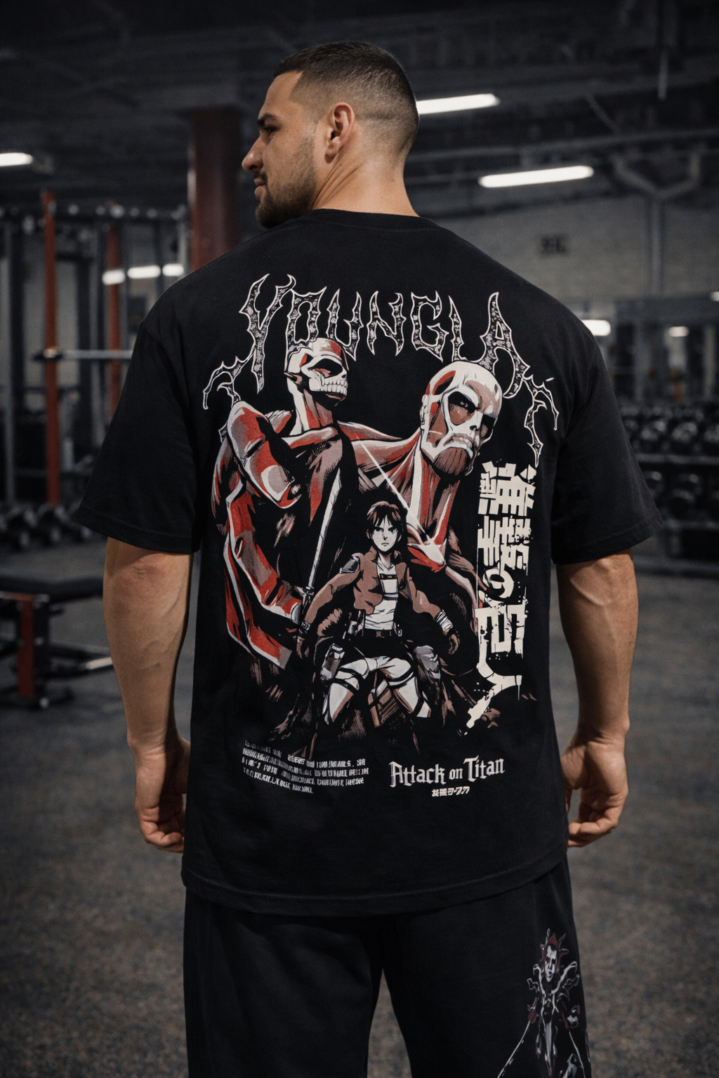 Oversize Attack On Titan- Youngla