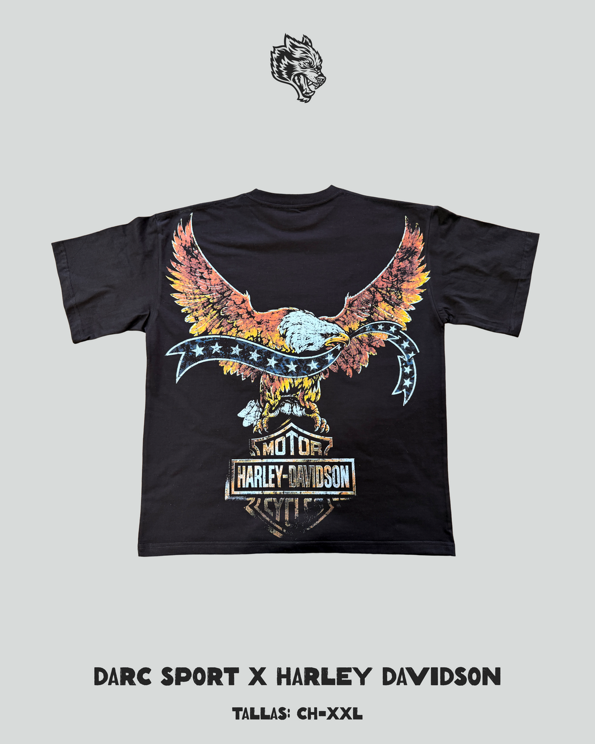 Oversize Harley Davidson Aguila-Darc Sport