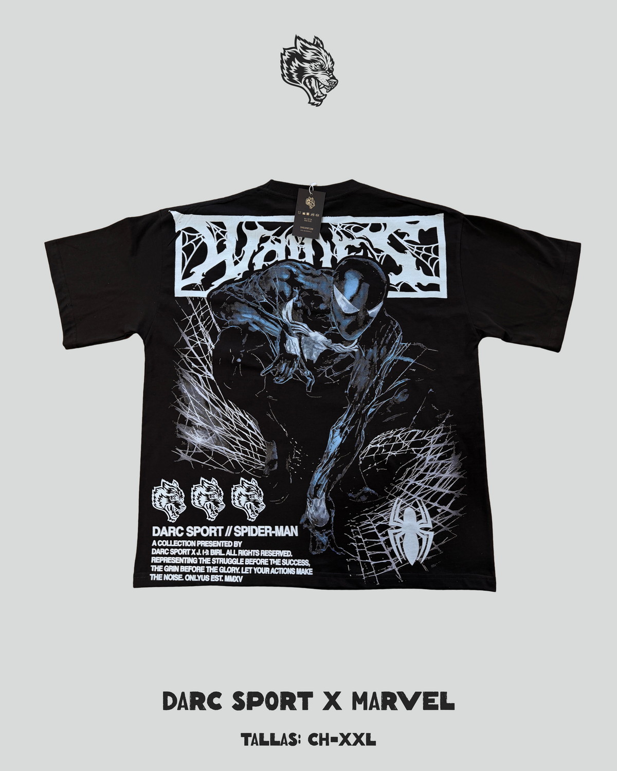 Oversize Spiderman- Darc Sport