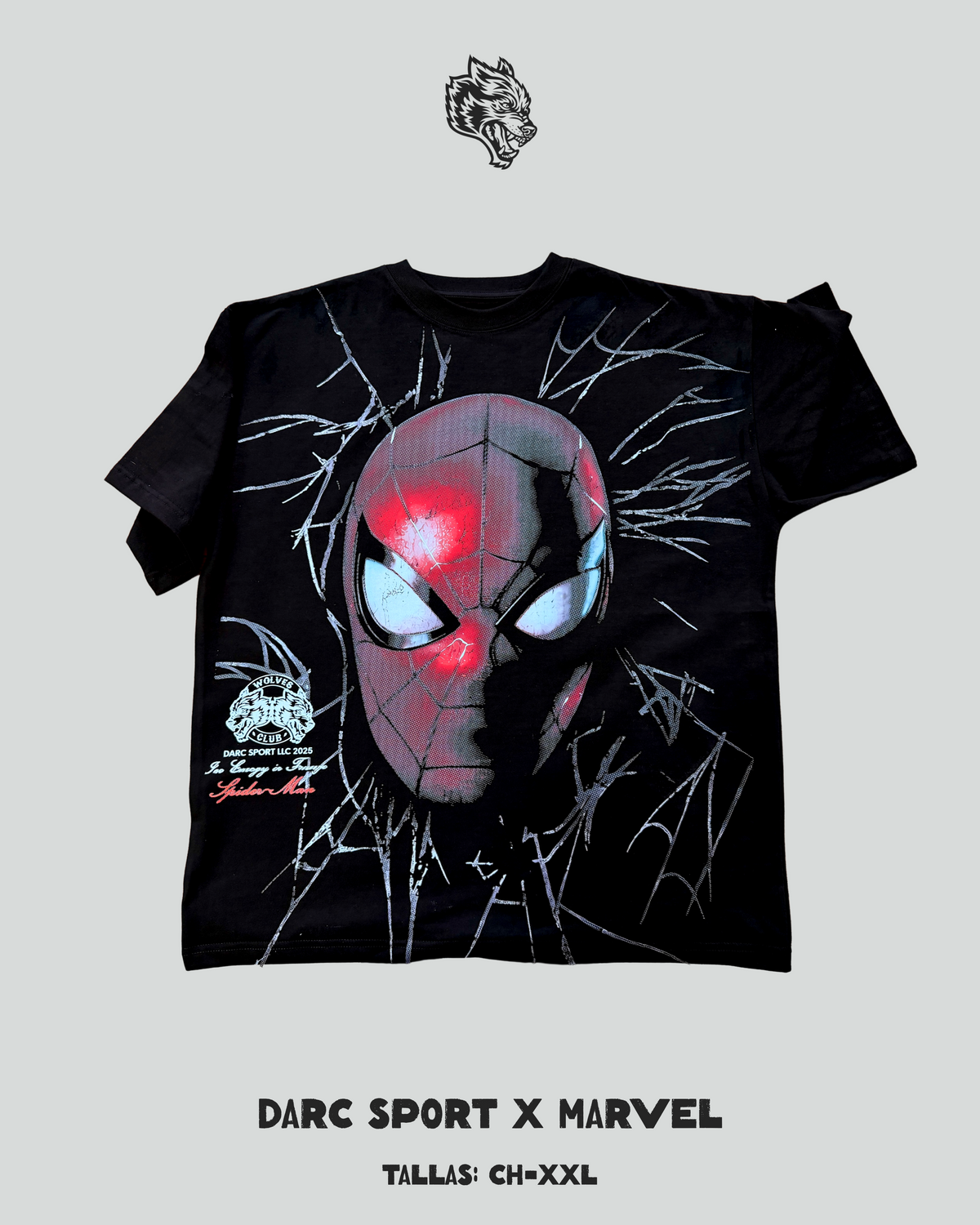 Oversize Spiderman- Darc Sport