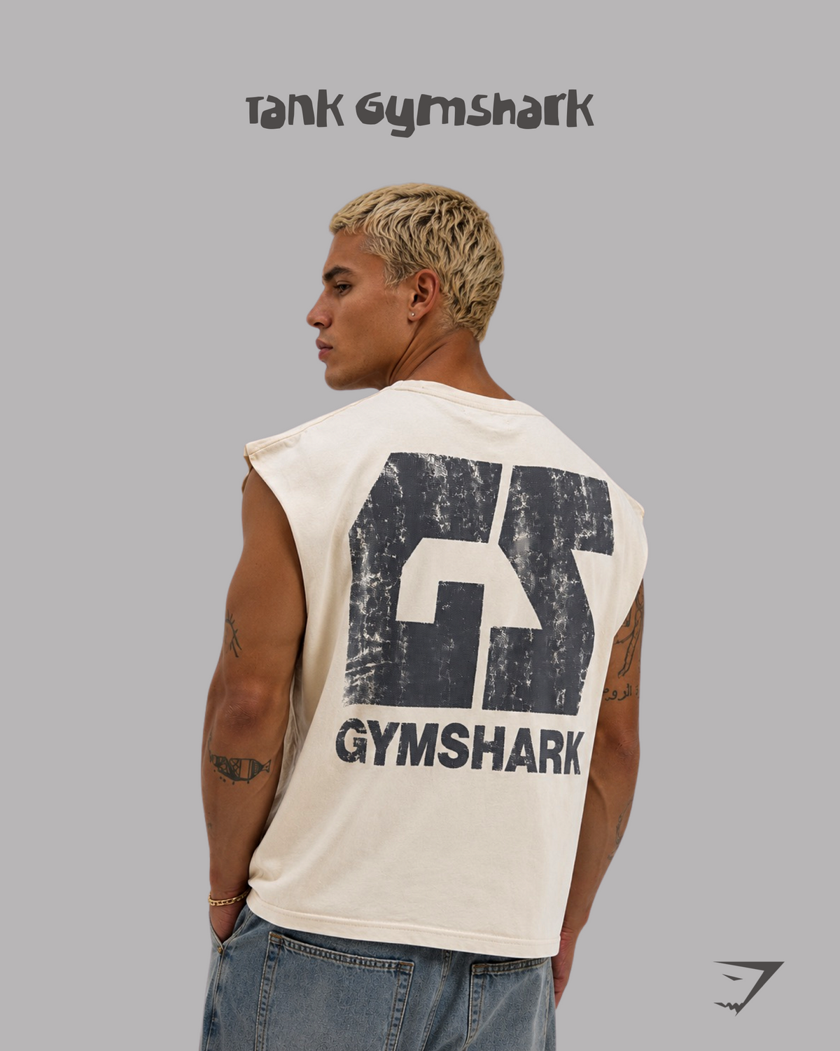 Tank Gymshark Beige