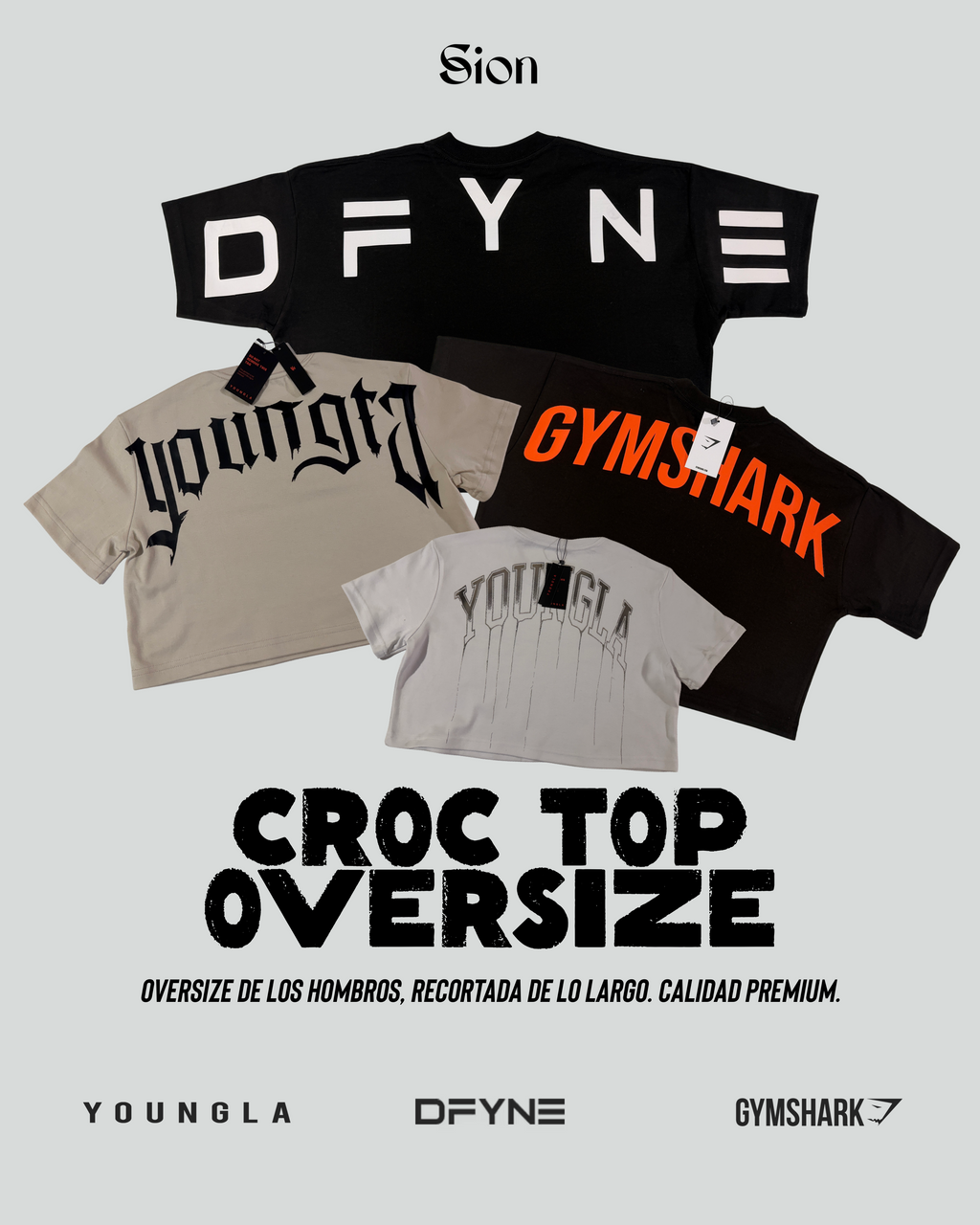 Crop Top Oversize- DFYNE