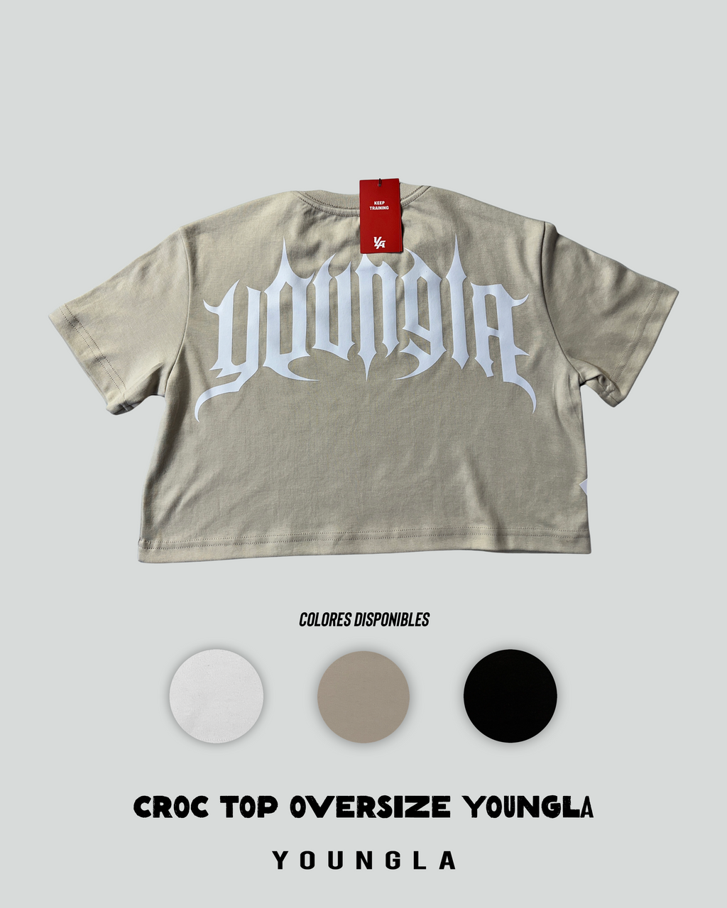 Crop Top Oversize- Youngla