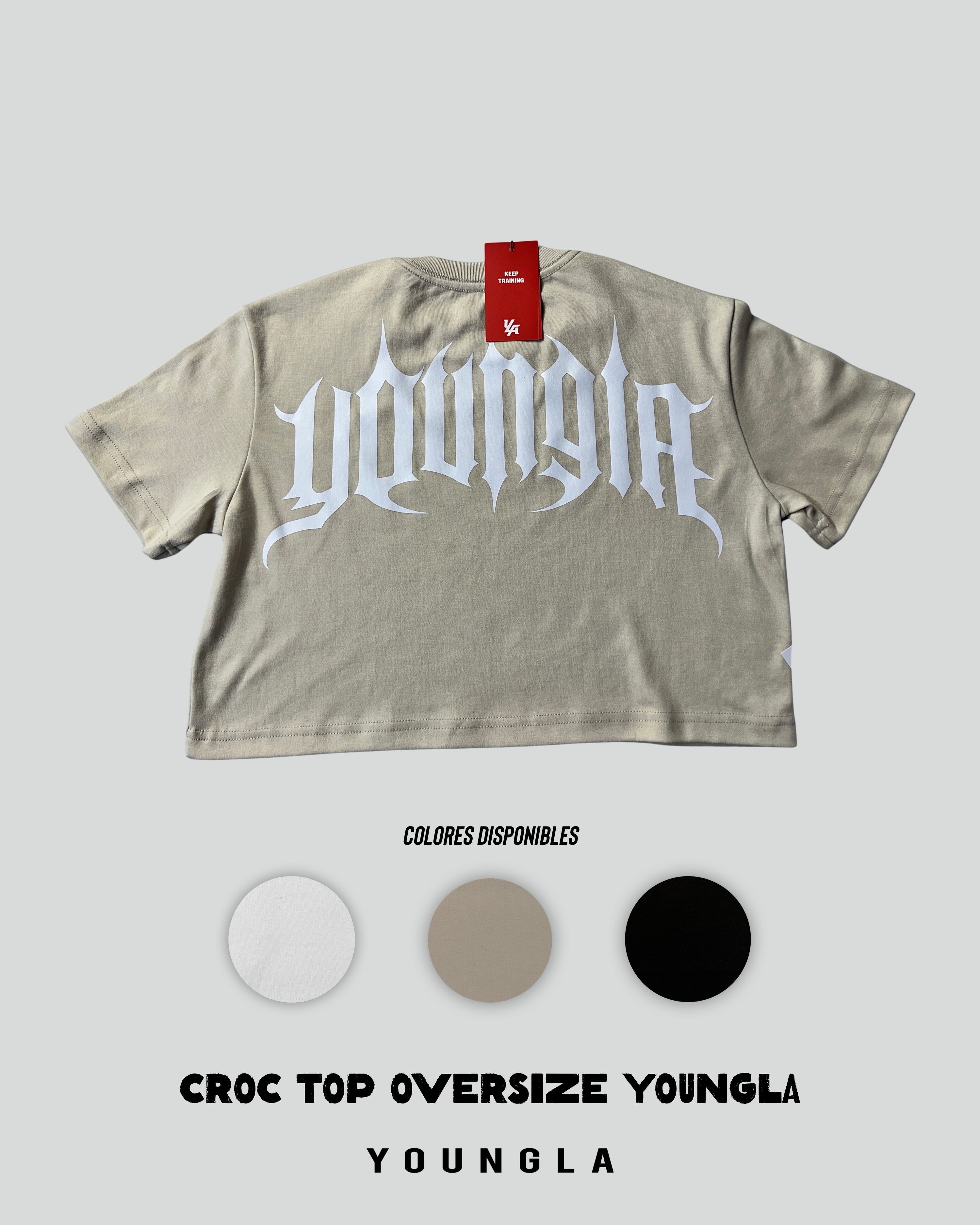 Crop Top Oversize- Youngla