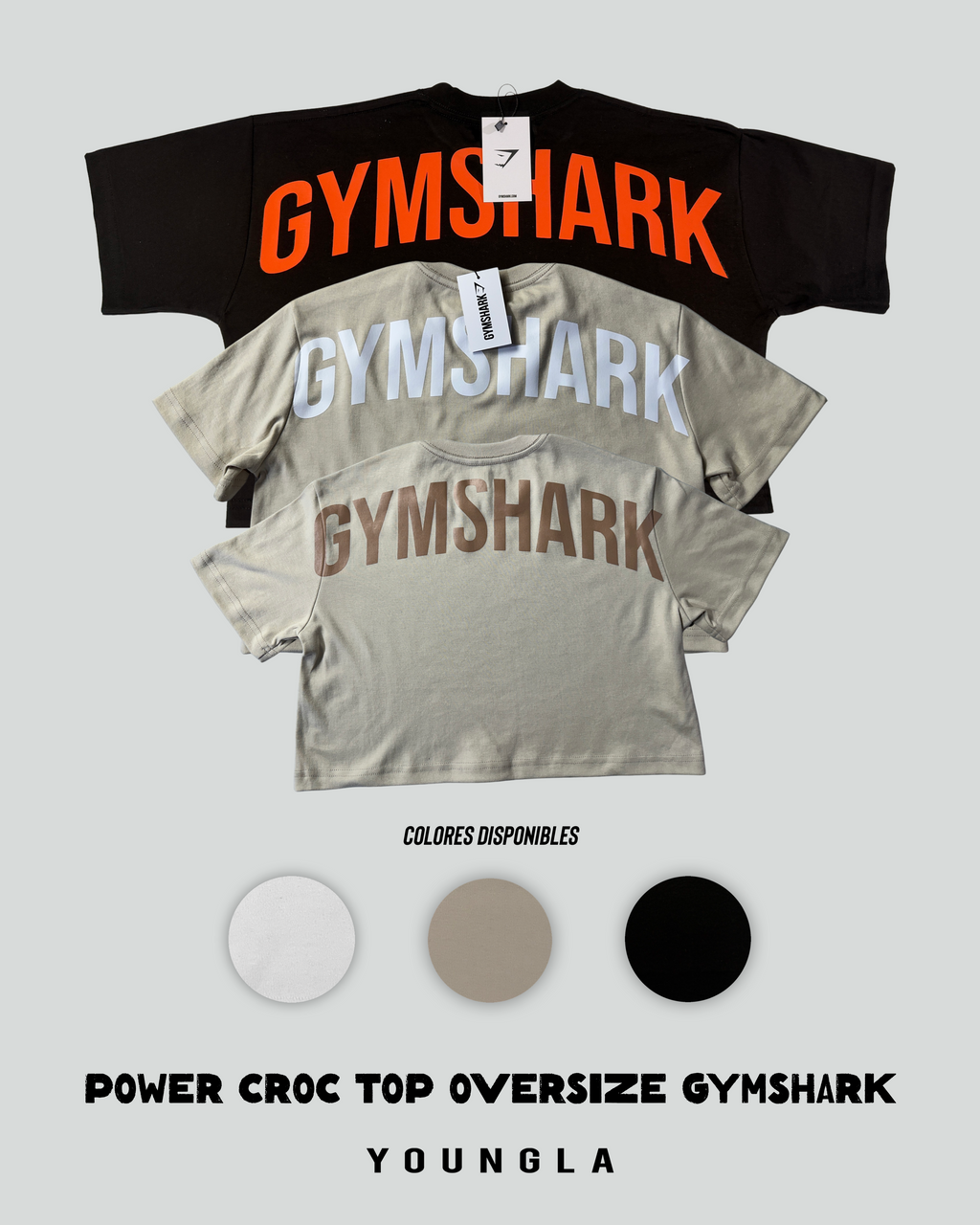 Crop Top Oversize- Gymshark