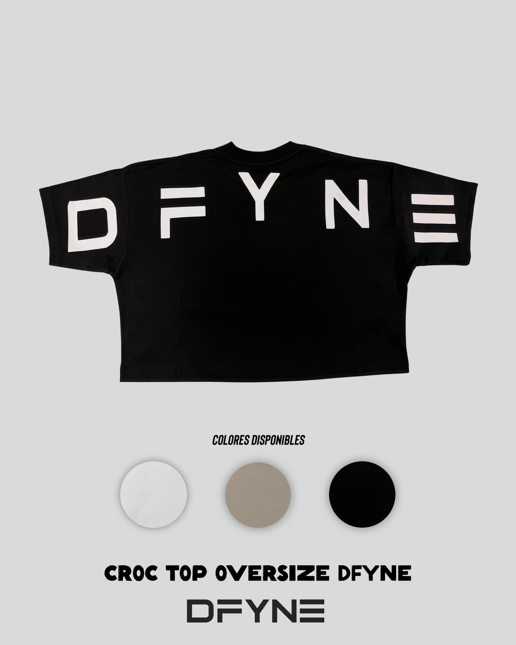 Crop Top Oversize- DFYNE