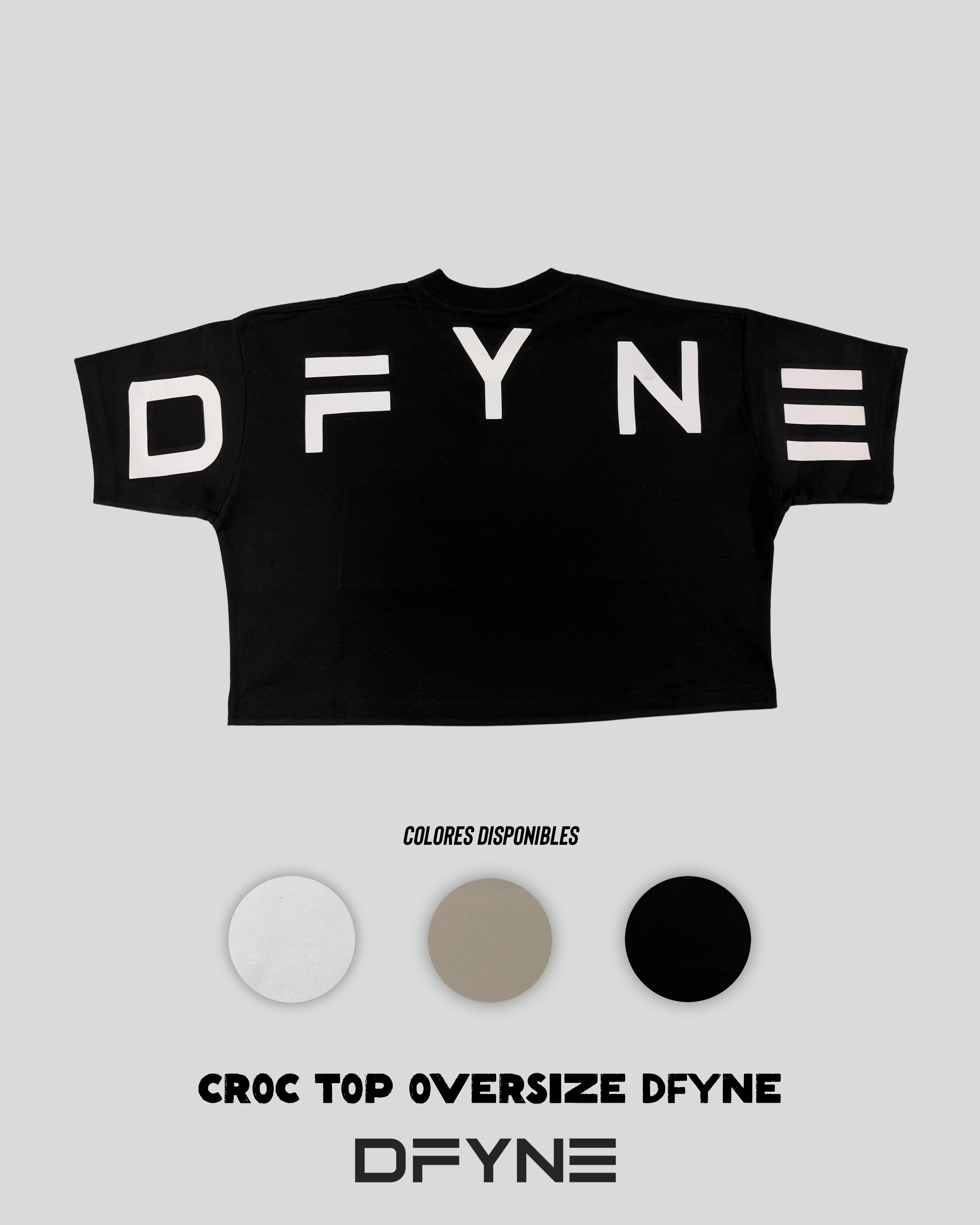 Crop Top Oversize- DFYNE