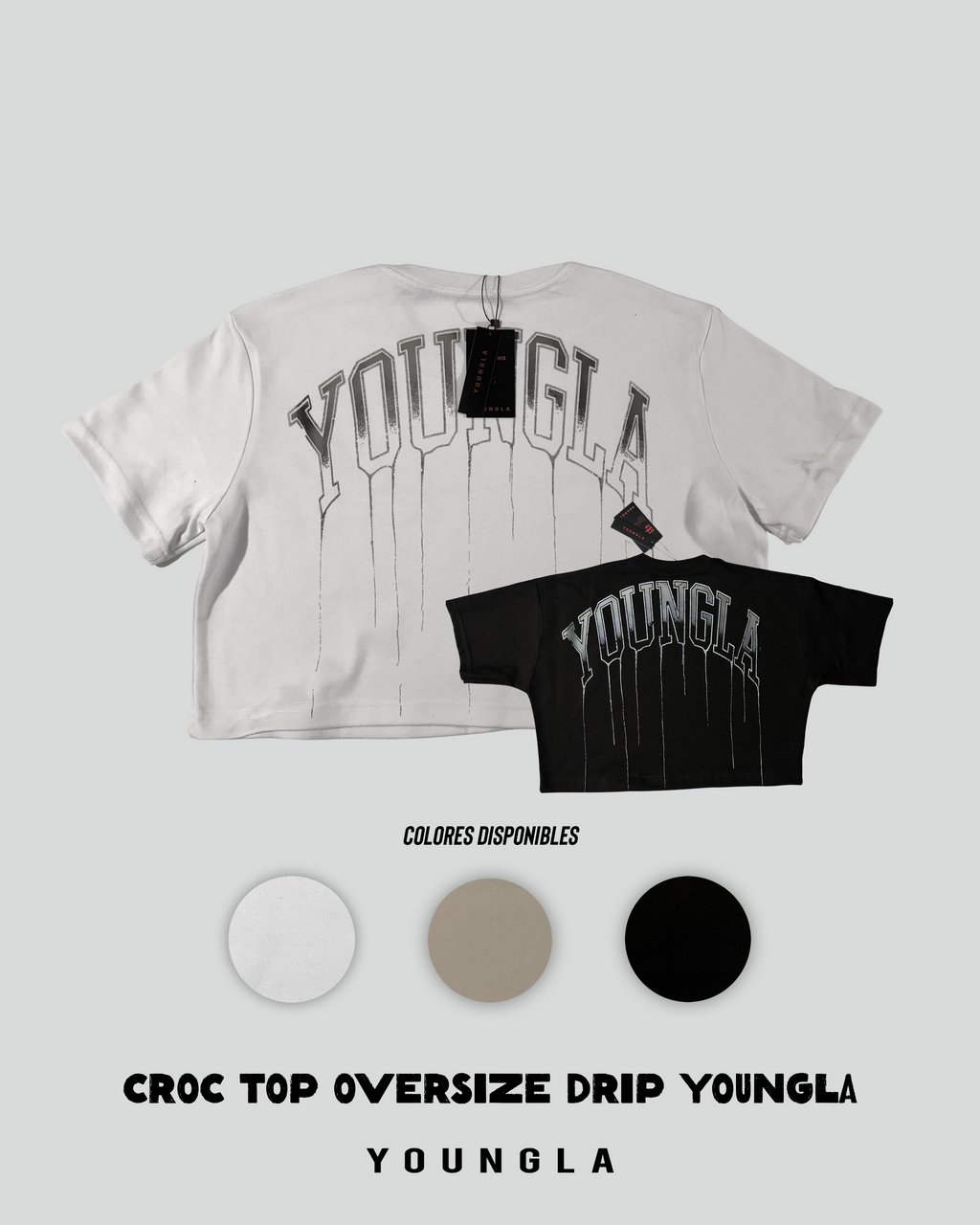 Crop Top Oversize- Youngla