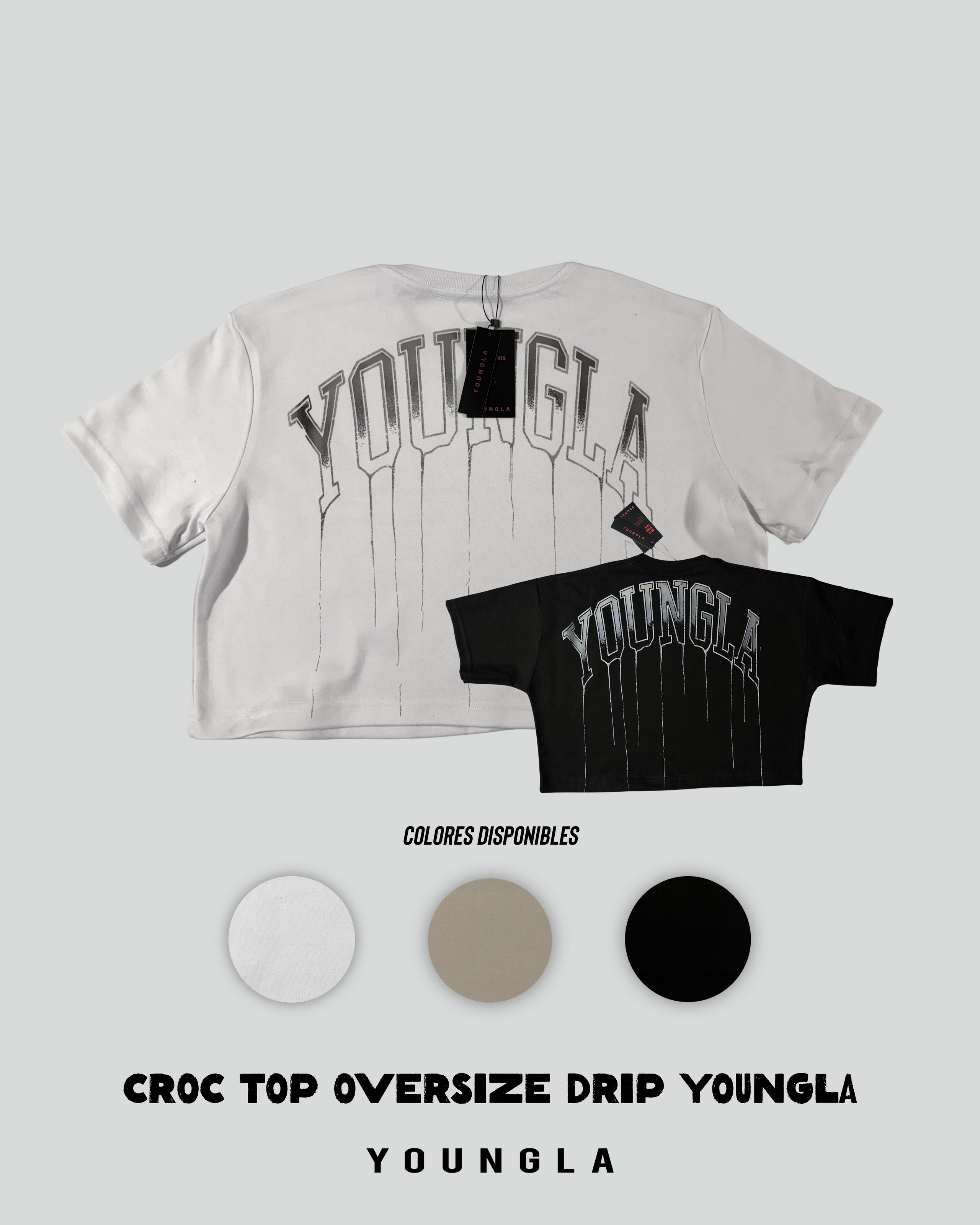 Crop Top Oversize- Youngla