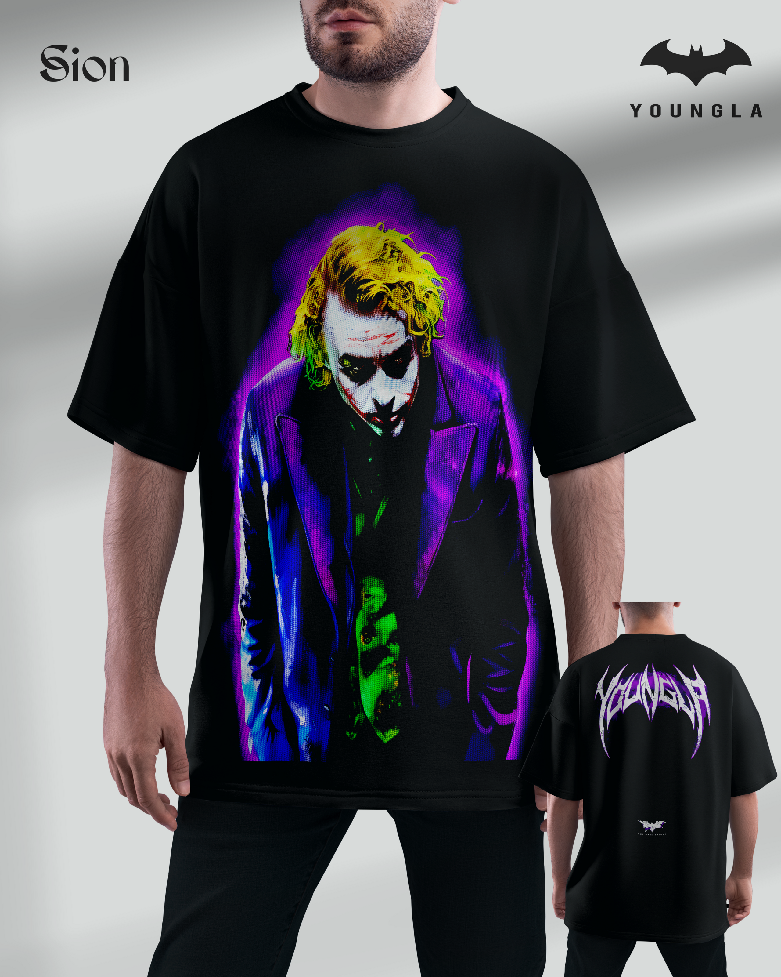 Oversize Tee Joker Batman X Youngla