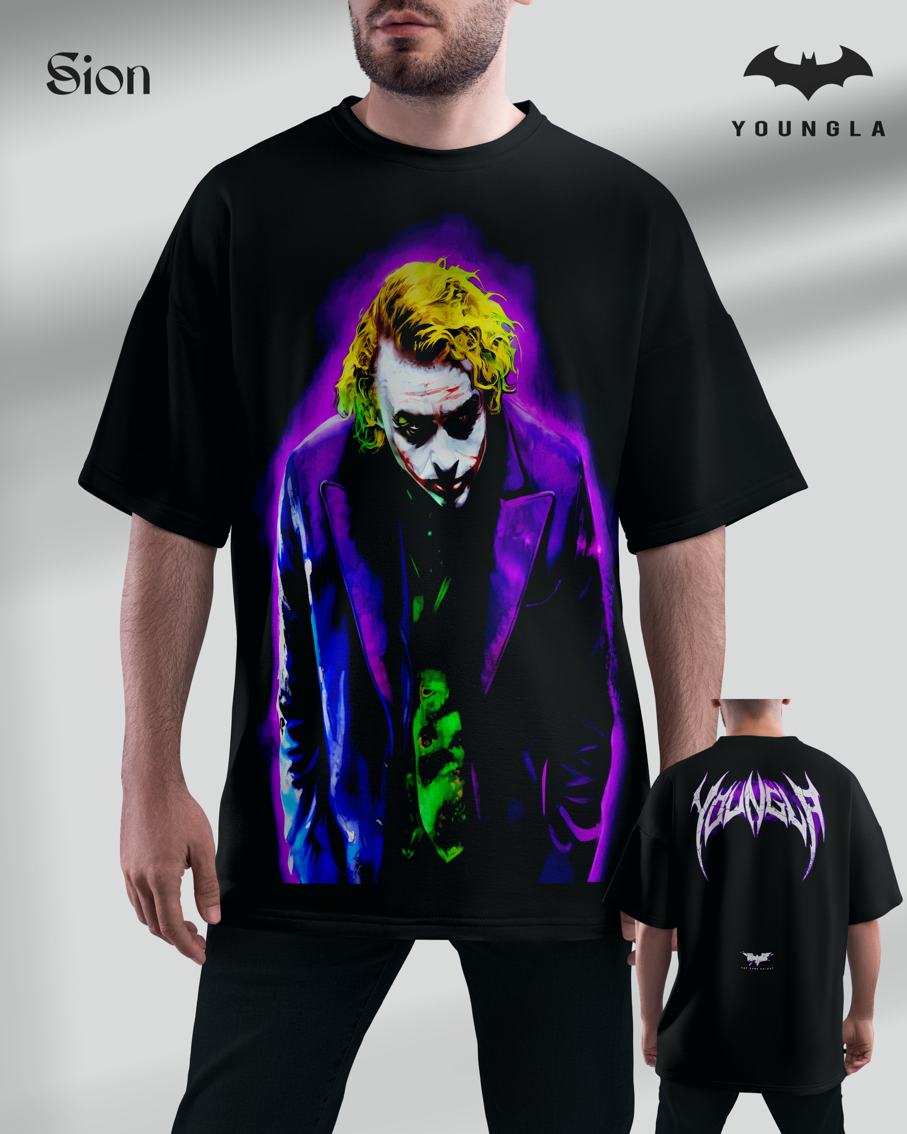 Oversize Tee Joker Batman X Youngla