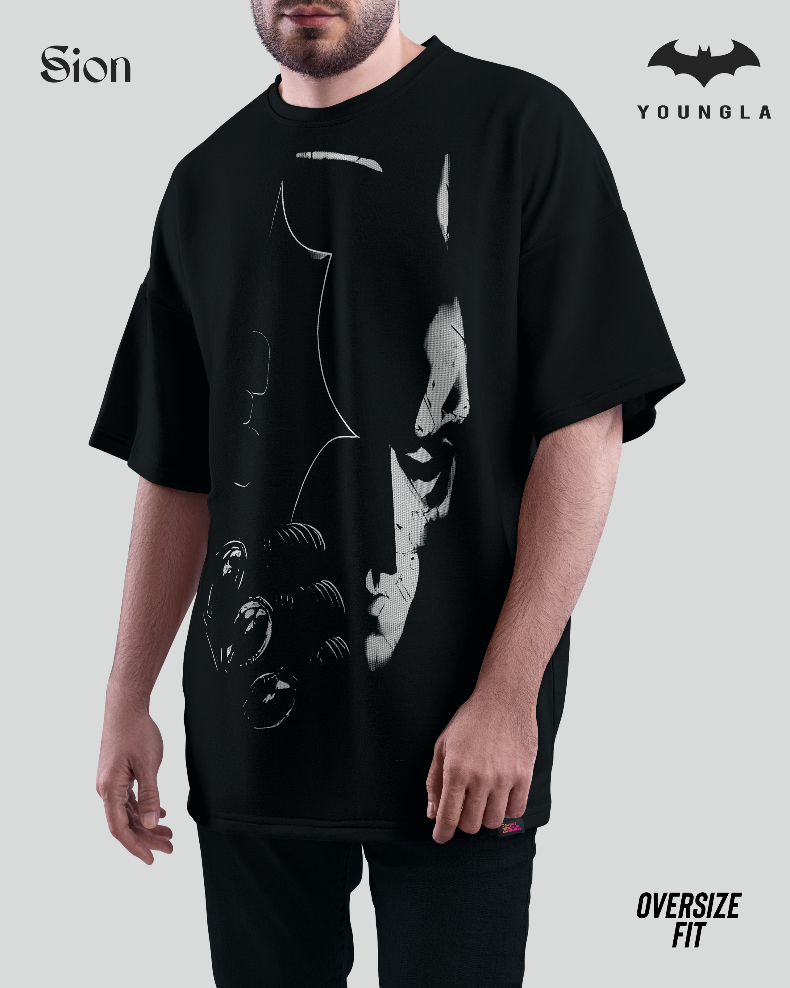 Oversize Tee Batman X Youngla