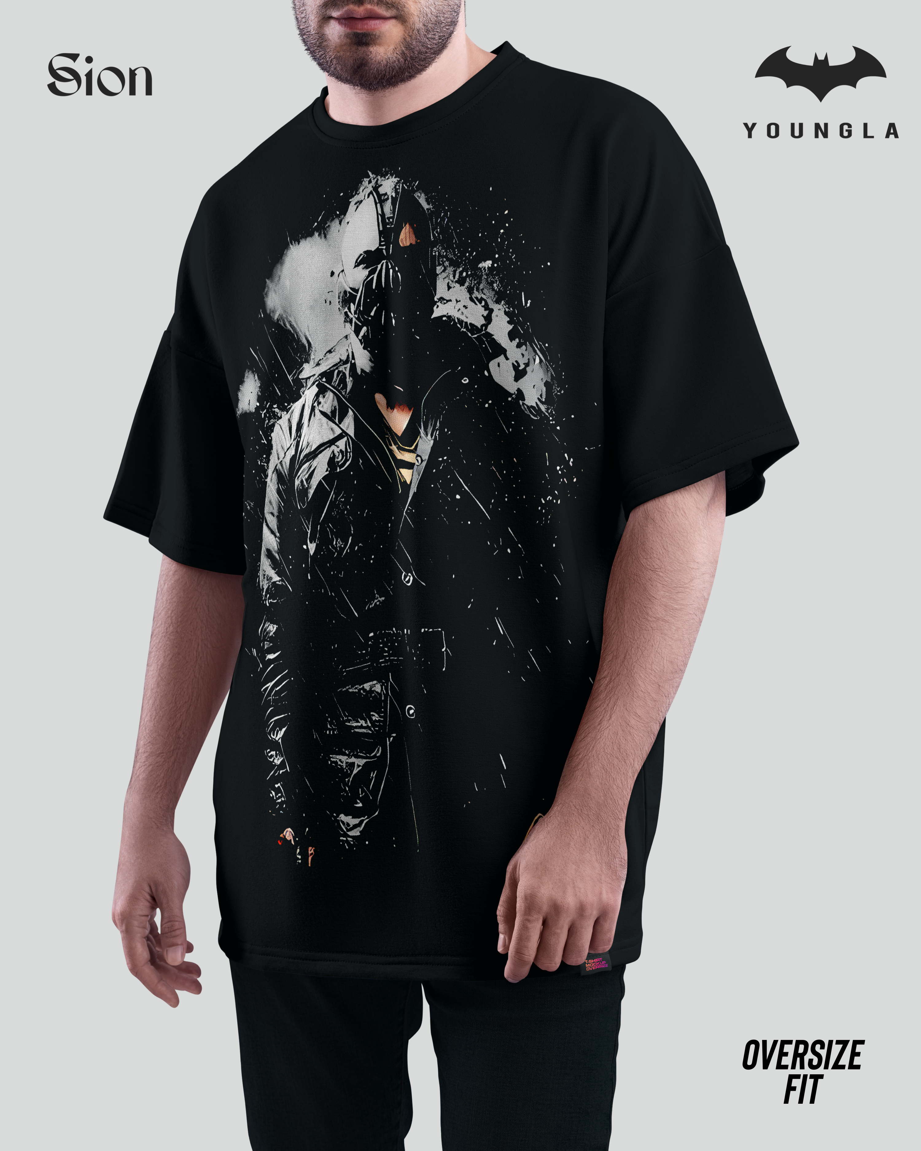 Oversize Tee Bane- Batman X Youngla