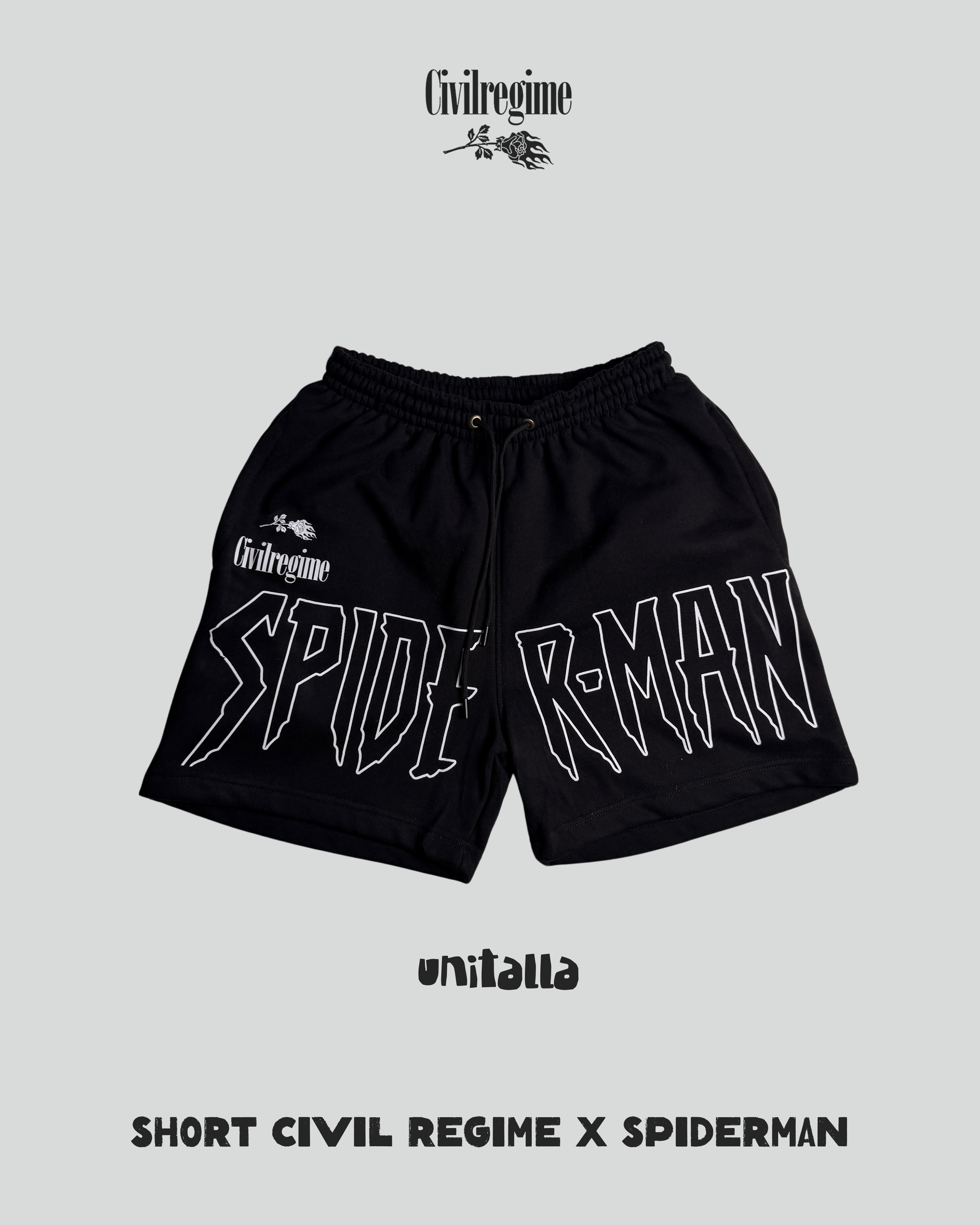 Short Civil Regime X Spiderman