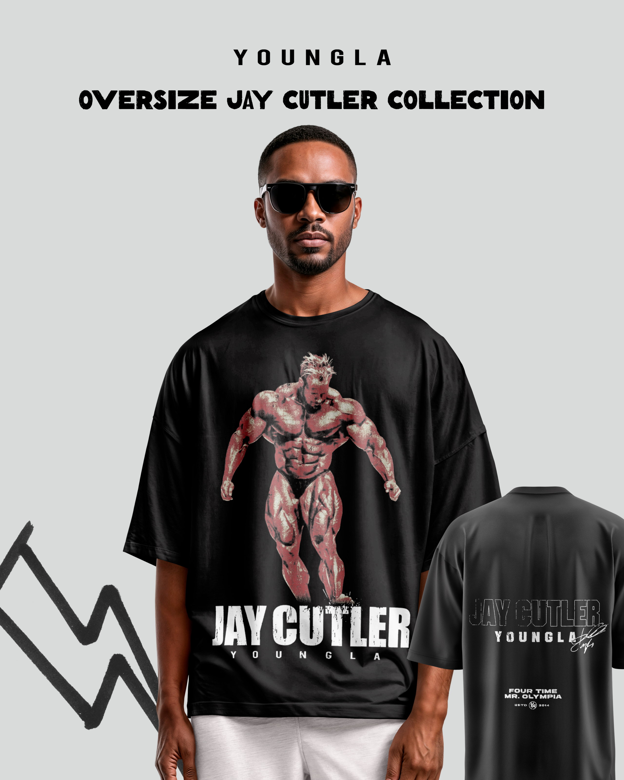 Oversize Jay Cutler- Youngla
