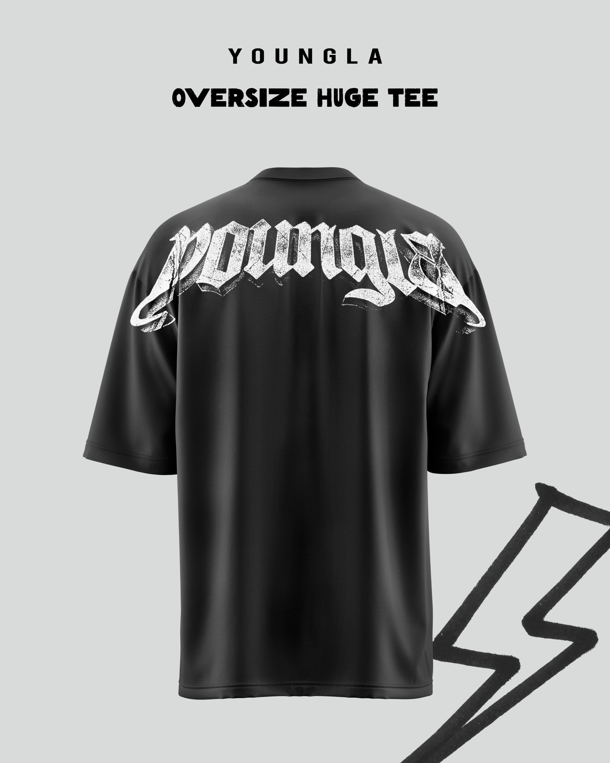 Oversize Tee Huge- Youngla