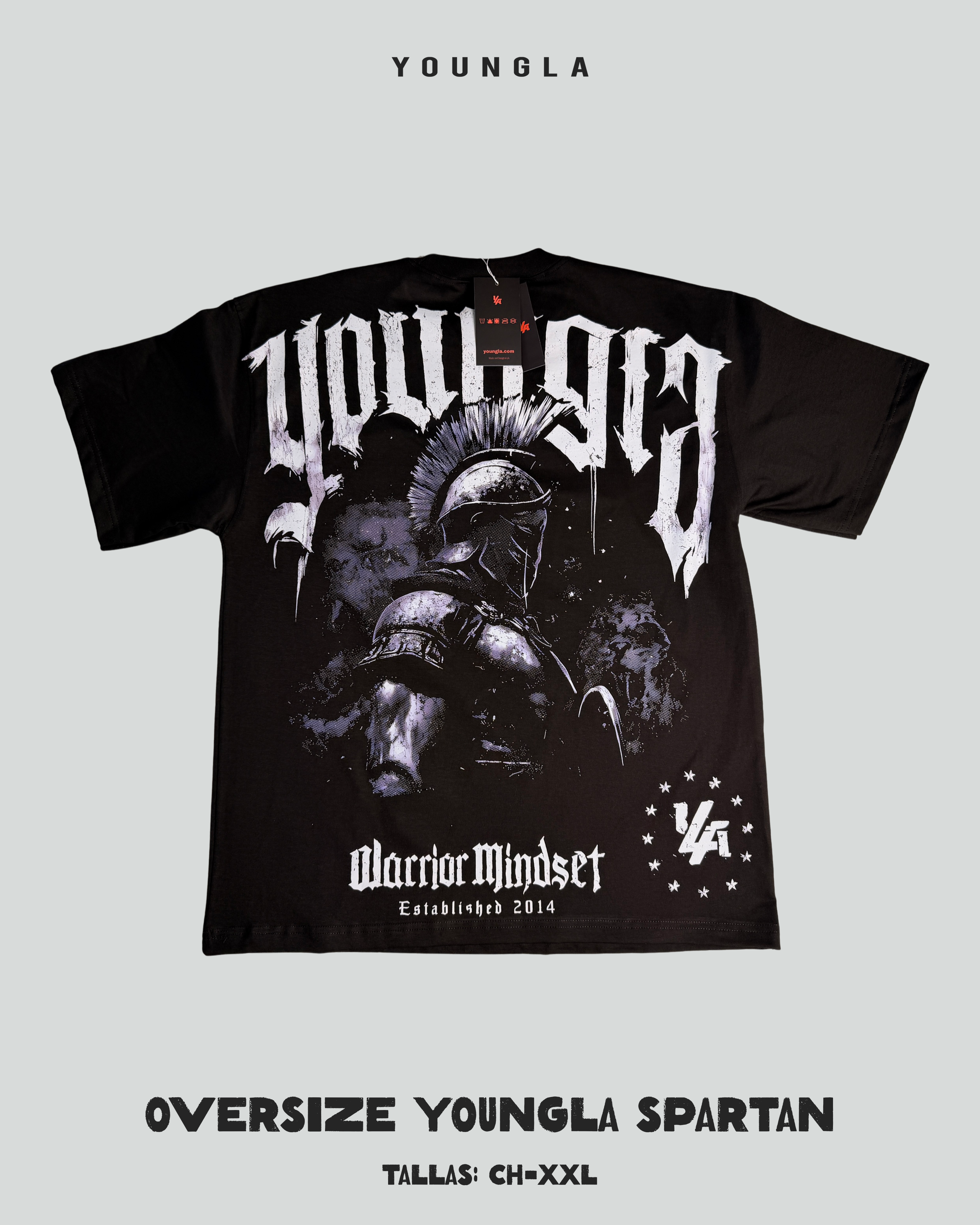 Oversize Axel Spartan Blanco- Youngla