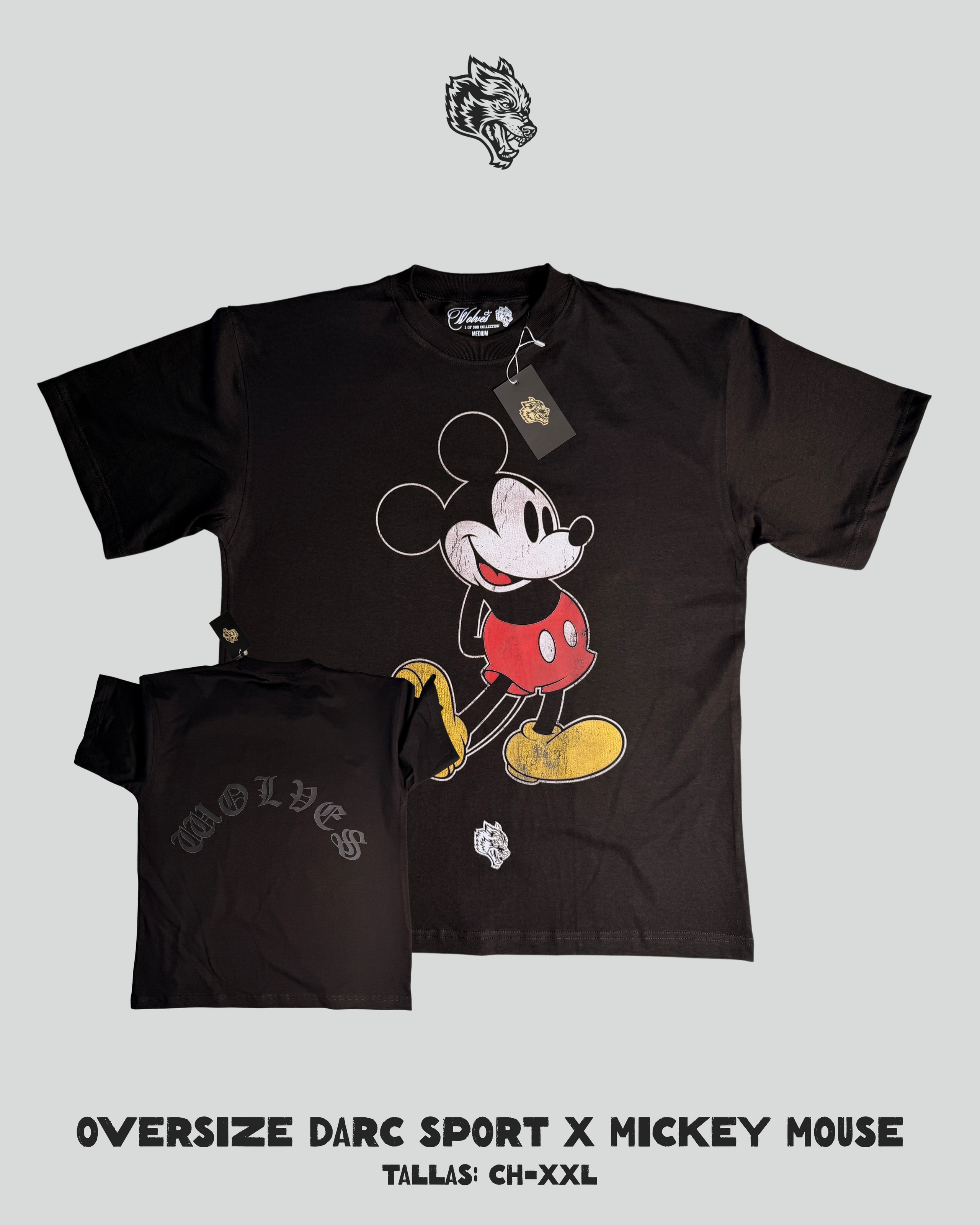 Oversize Mickey Mouse X Darc Sport