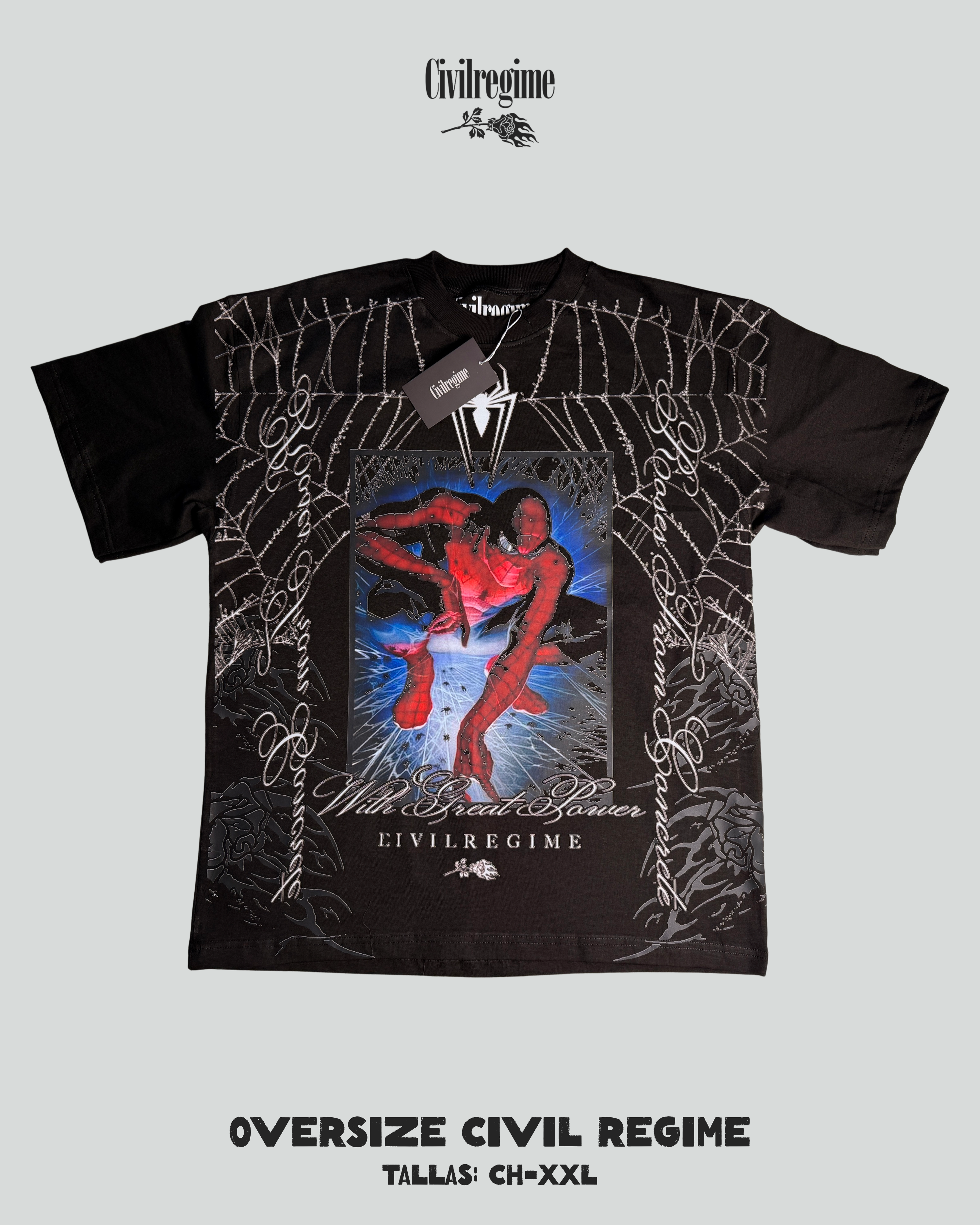 Oversize Spiderman Web- Civil Regime