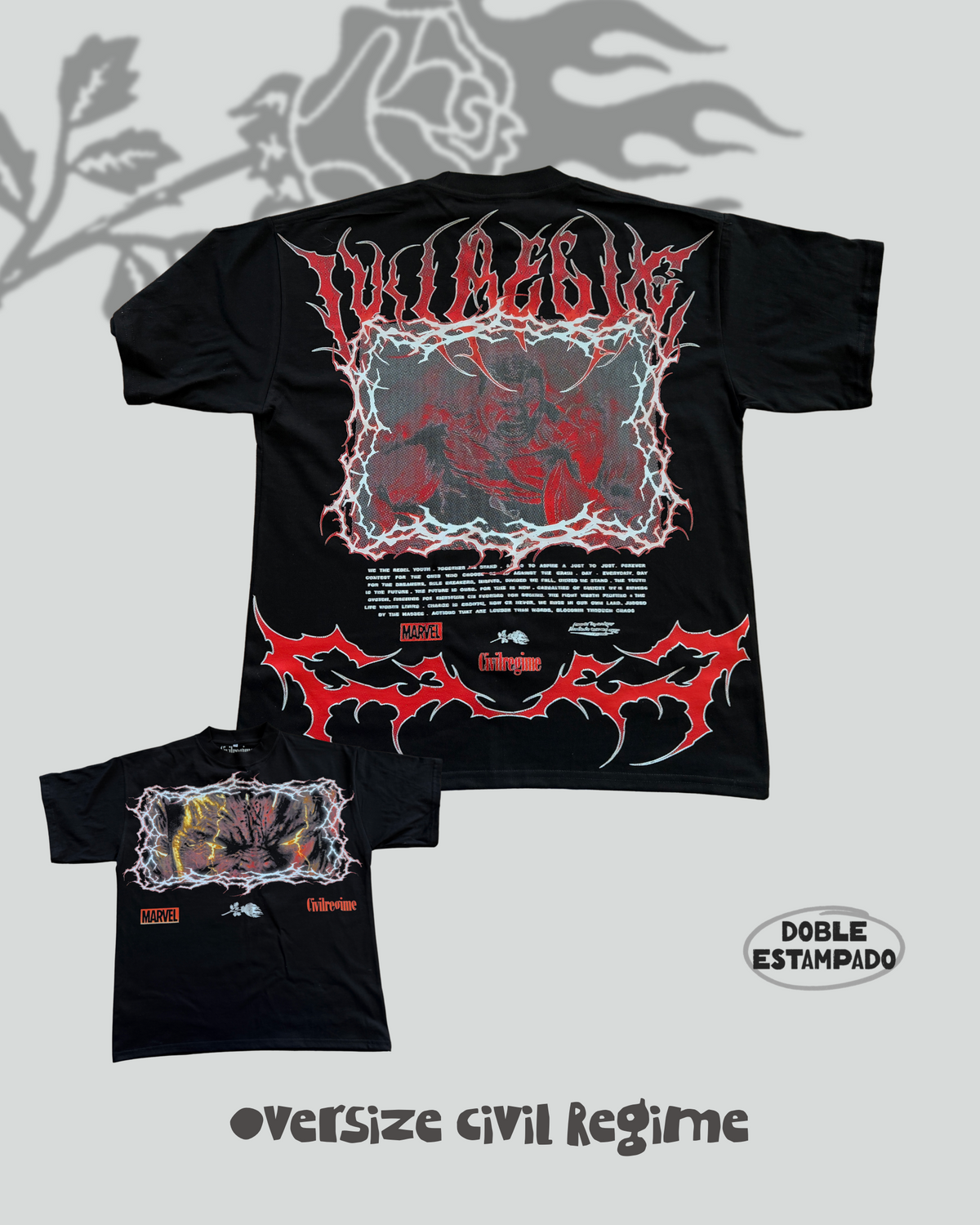 Oversize Red Hulk- Civil Regime