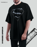 Oversize Tee Chrome- Youngla X Superman