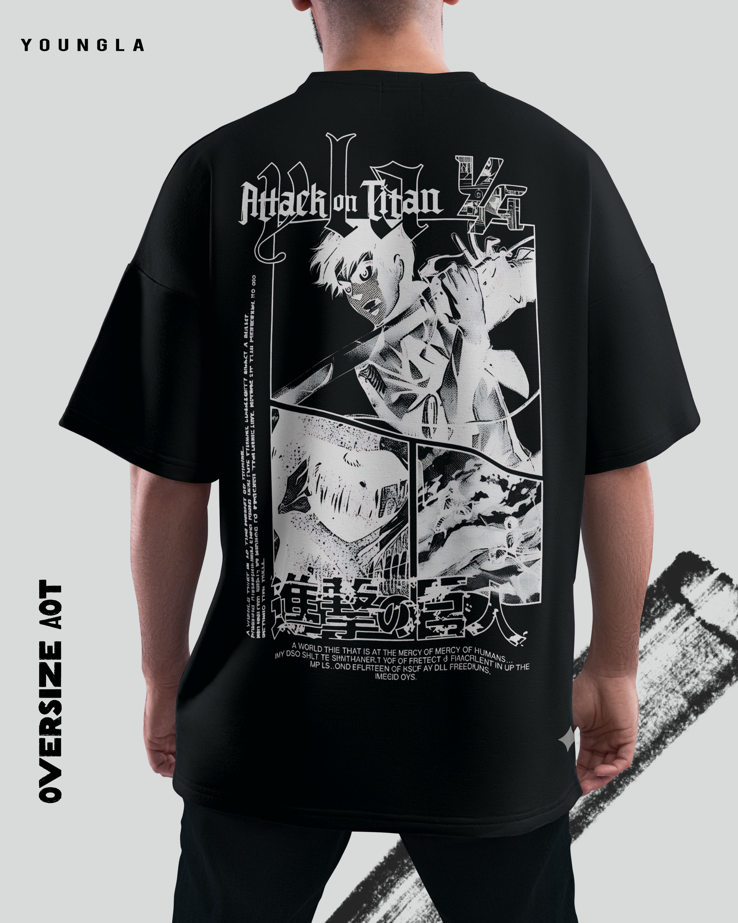 Oversize Attack On Titan X Youngla