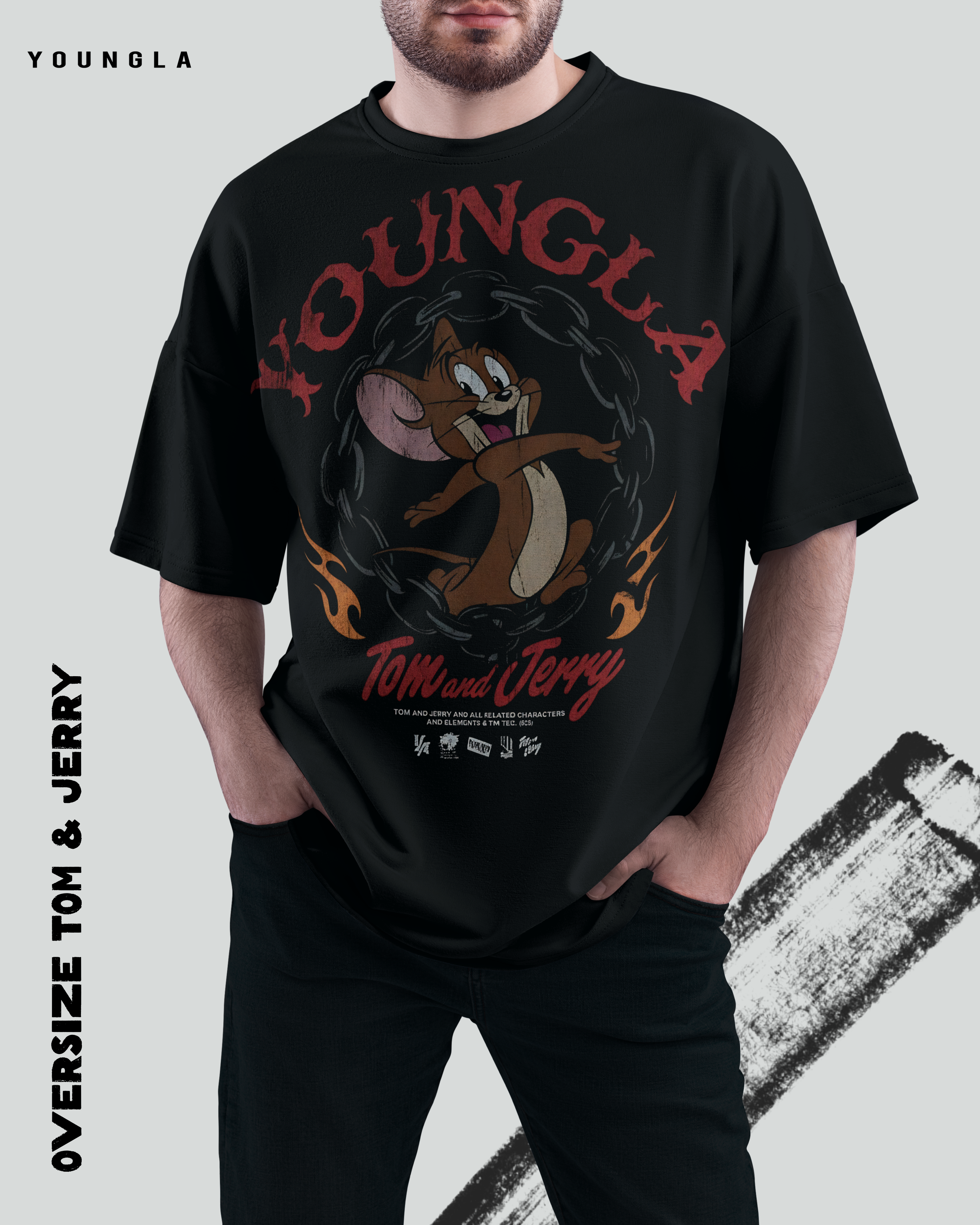 Oversize Tom & Jerry- Youngla