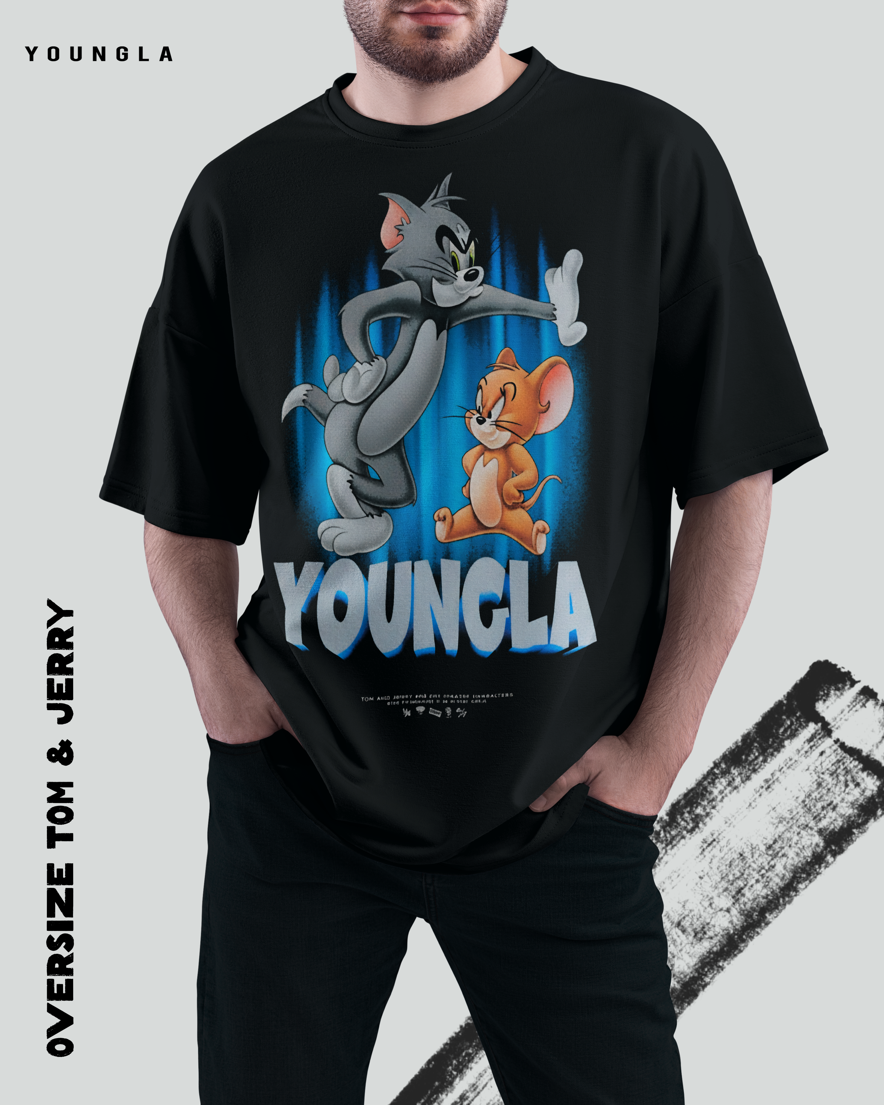 Oversize Tom & Jerry- Youngla