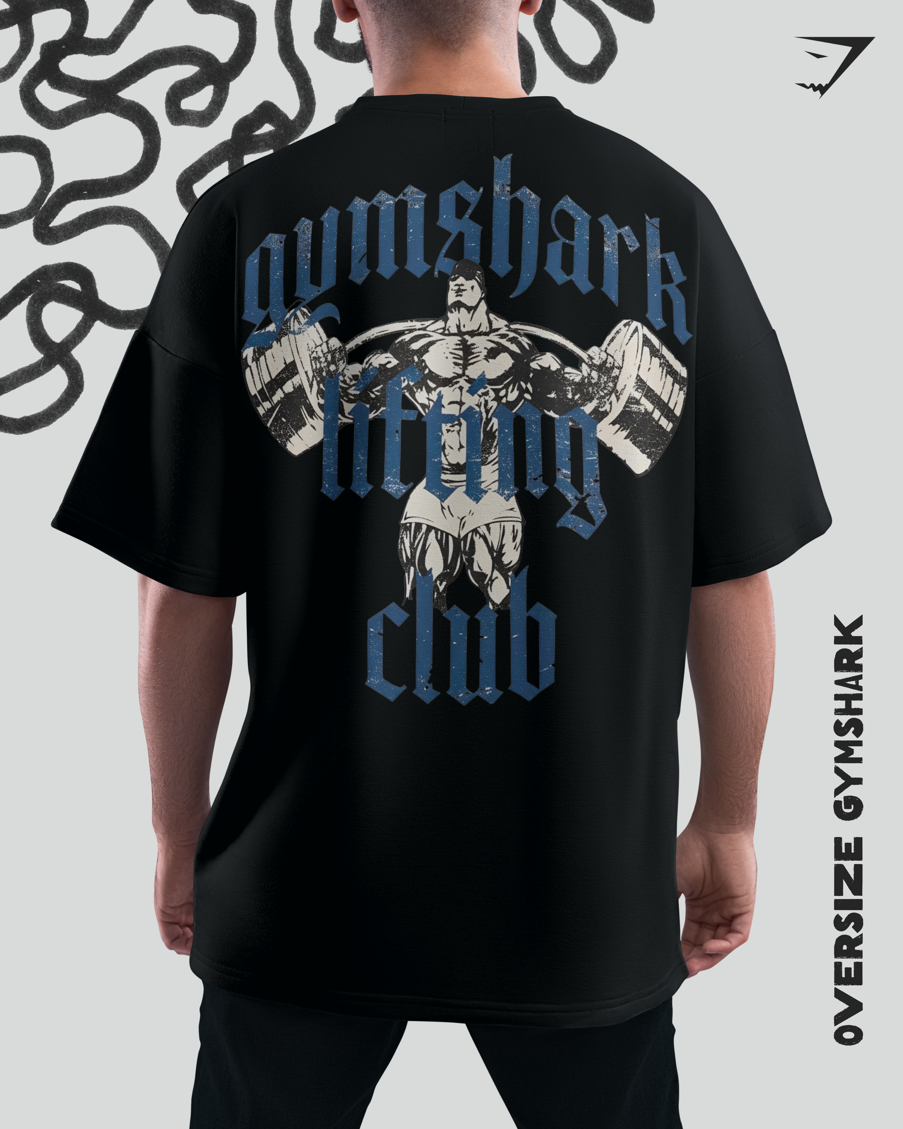 Oversize Lifting Club- Gymshark