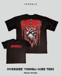 Oversize Haze Tee Heart- Youngla
