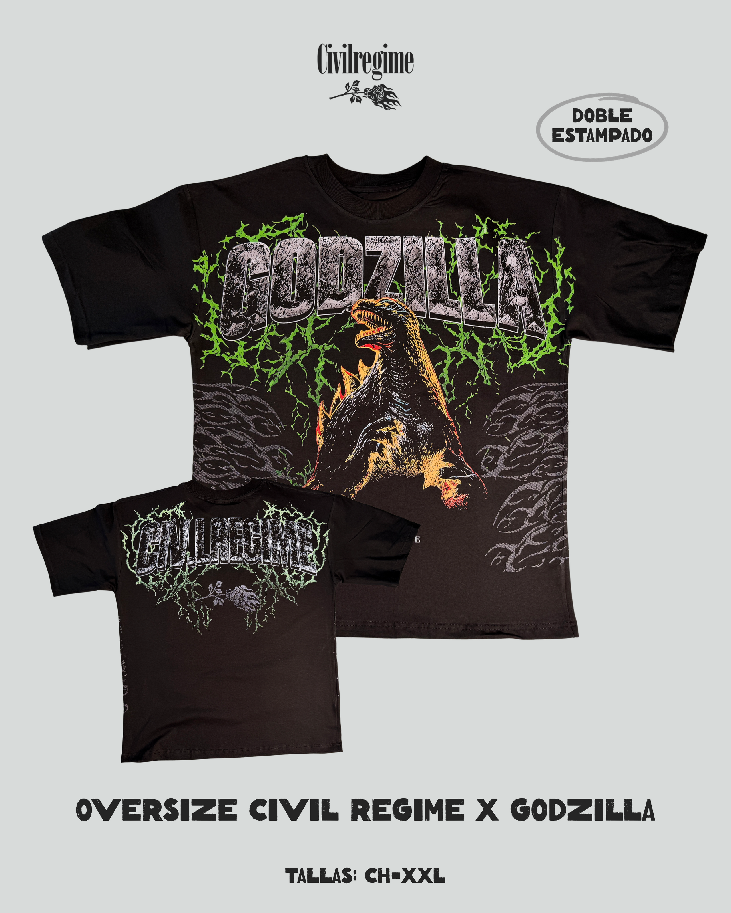 Oversize Godzilla- Civil Regime