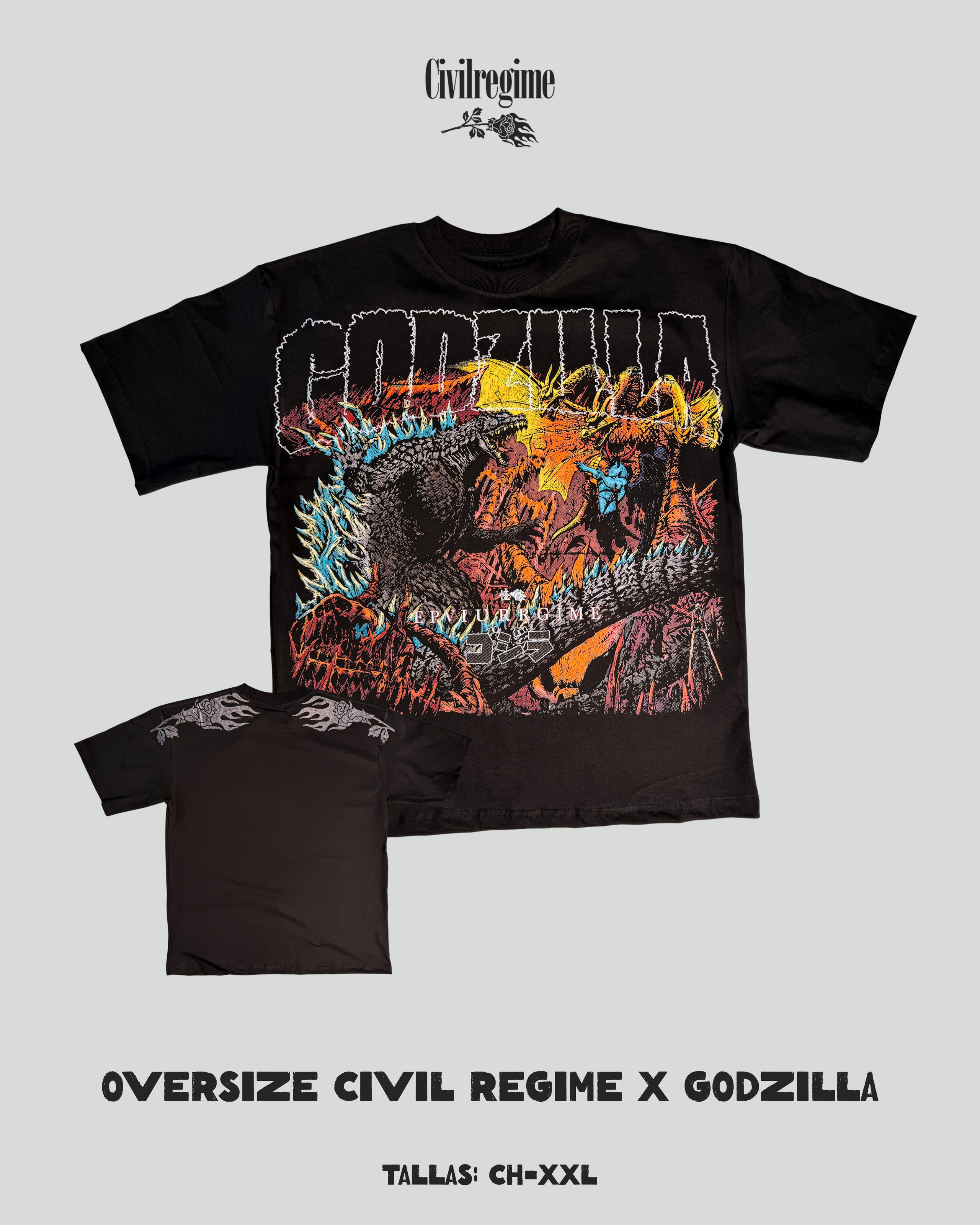 Oversize Godzilla- Civil Regime