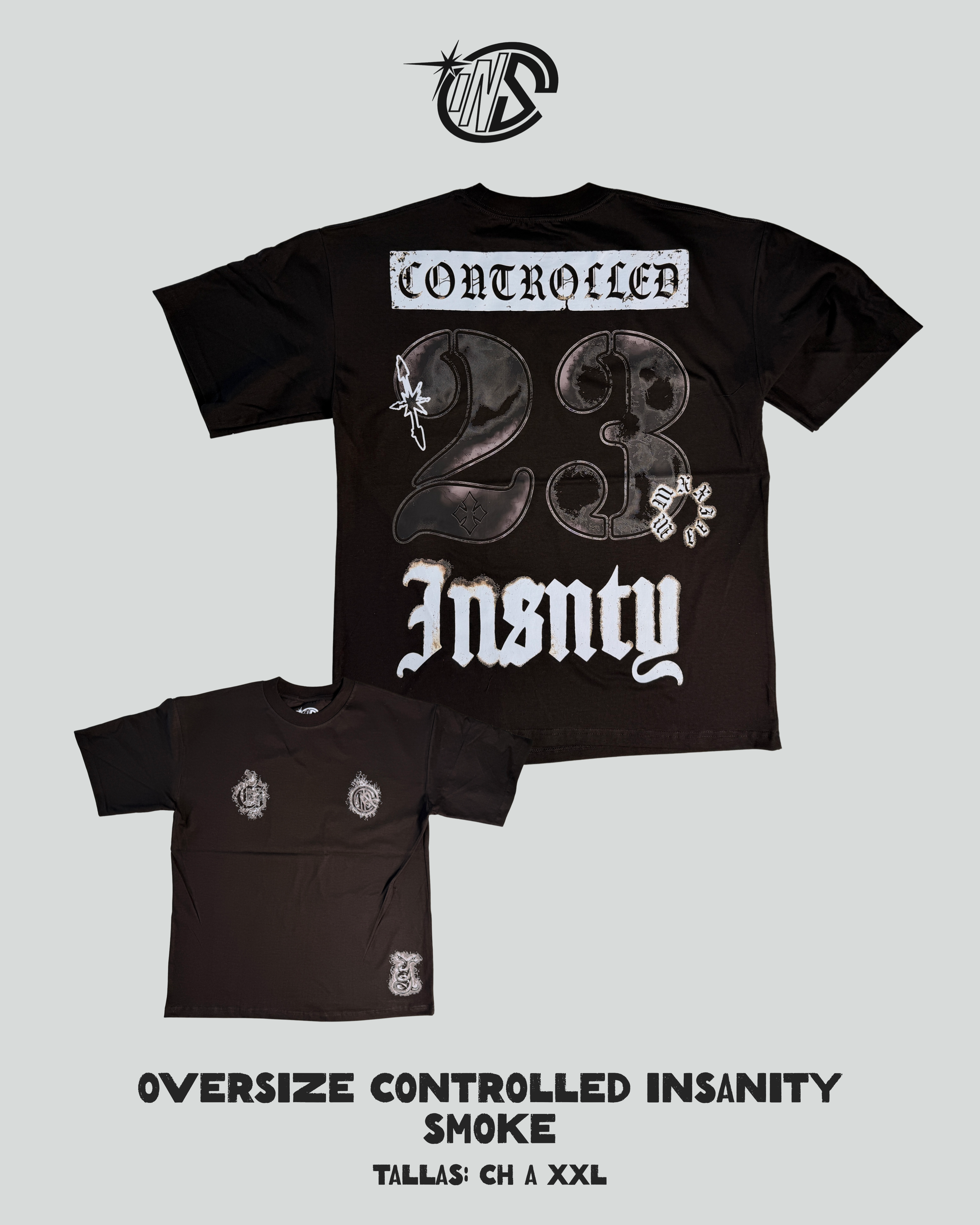 Oversize Controlled Insanity 23