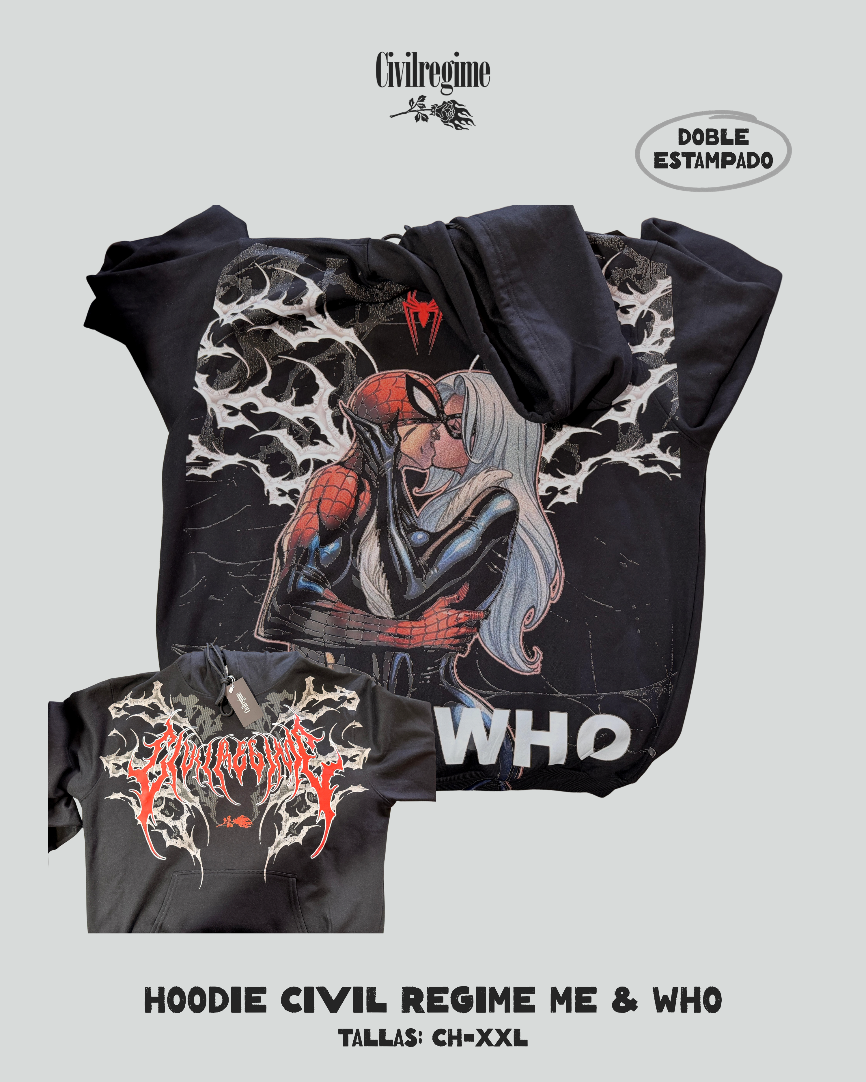 Hoodie Me and Who- Civil Regime
