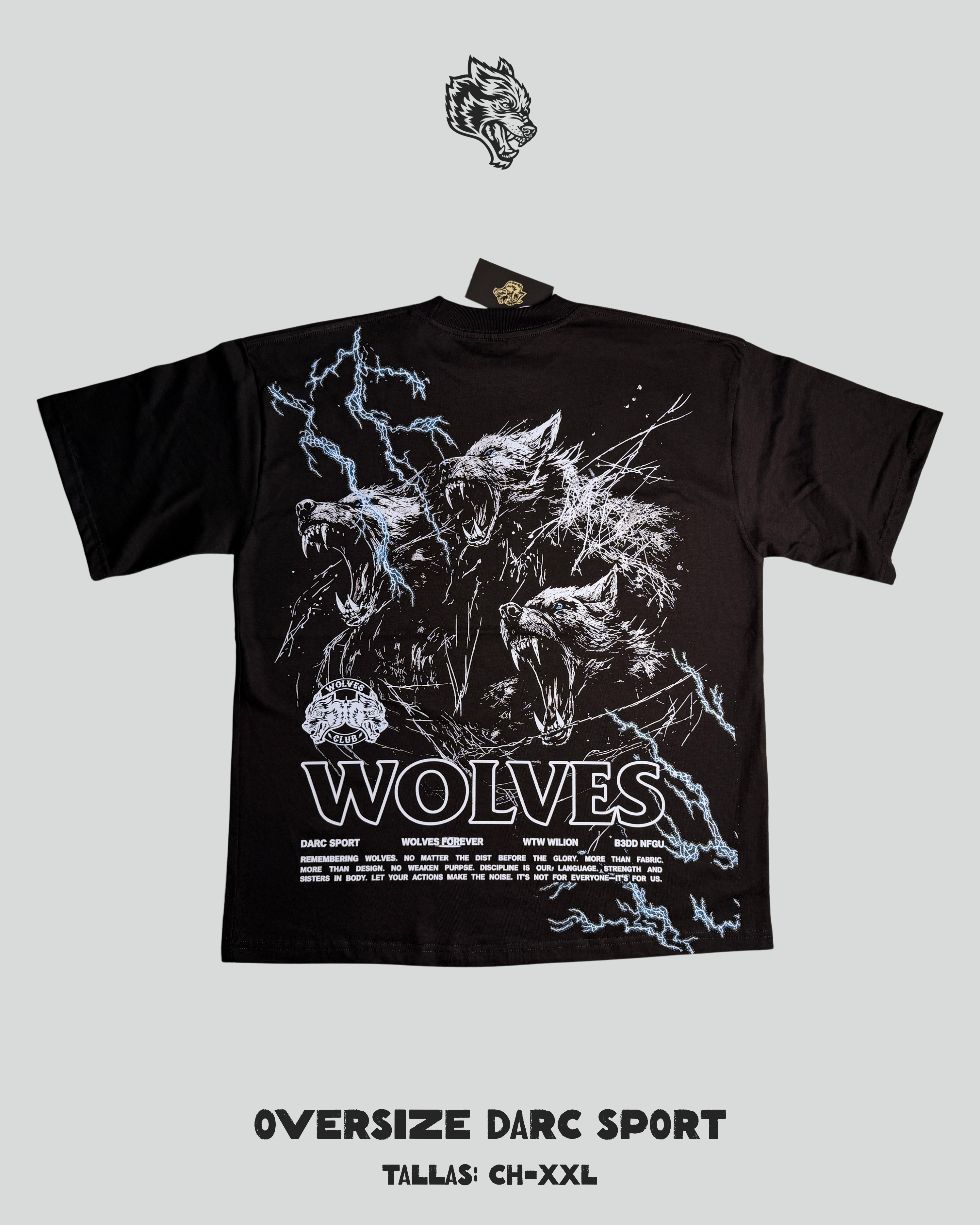 Oversize Lobos- Darc Sport