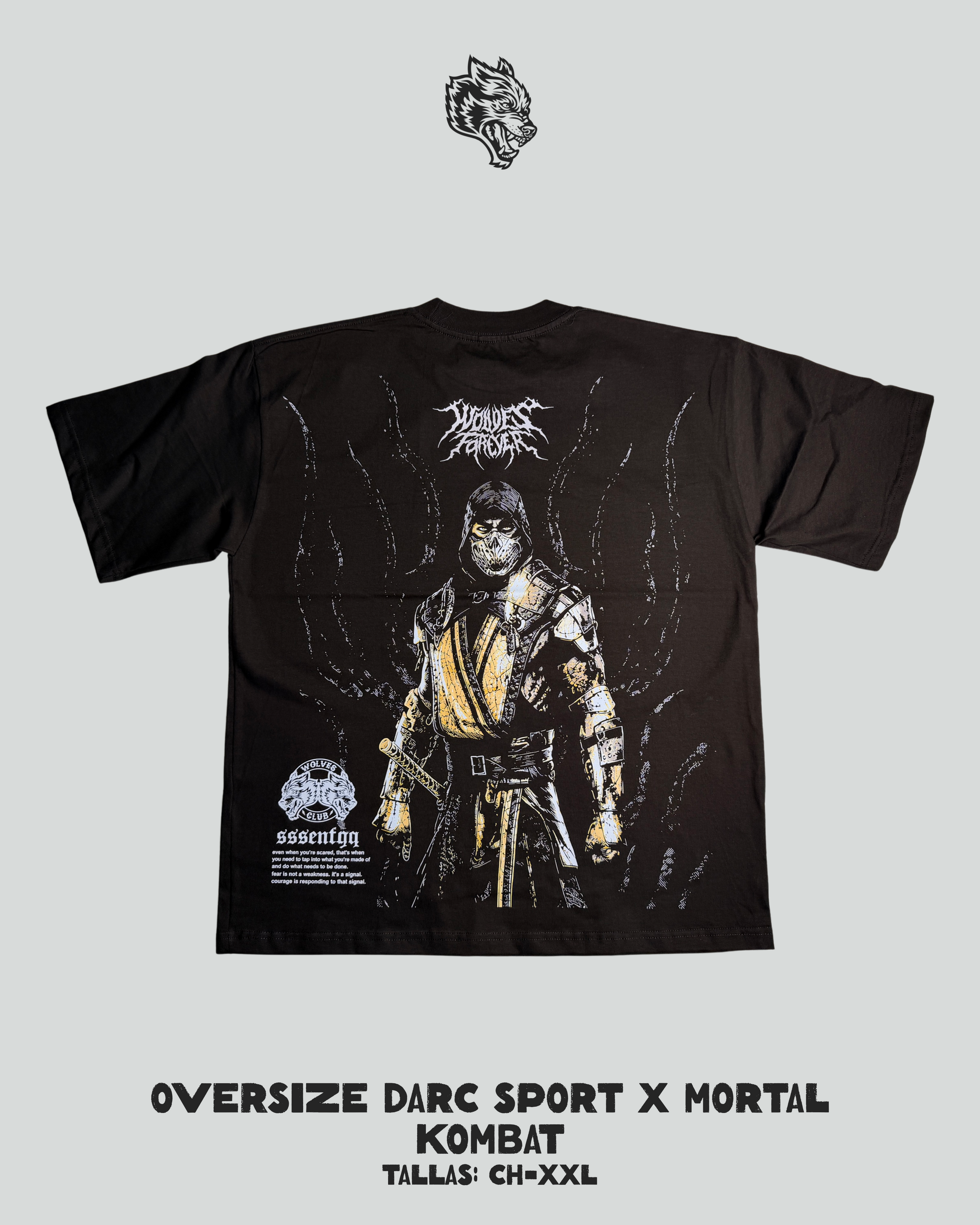 Oversize Mortal Kombat- Darc Sport
