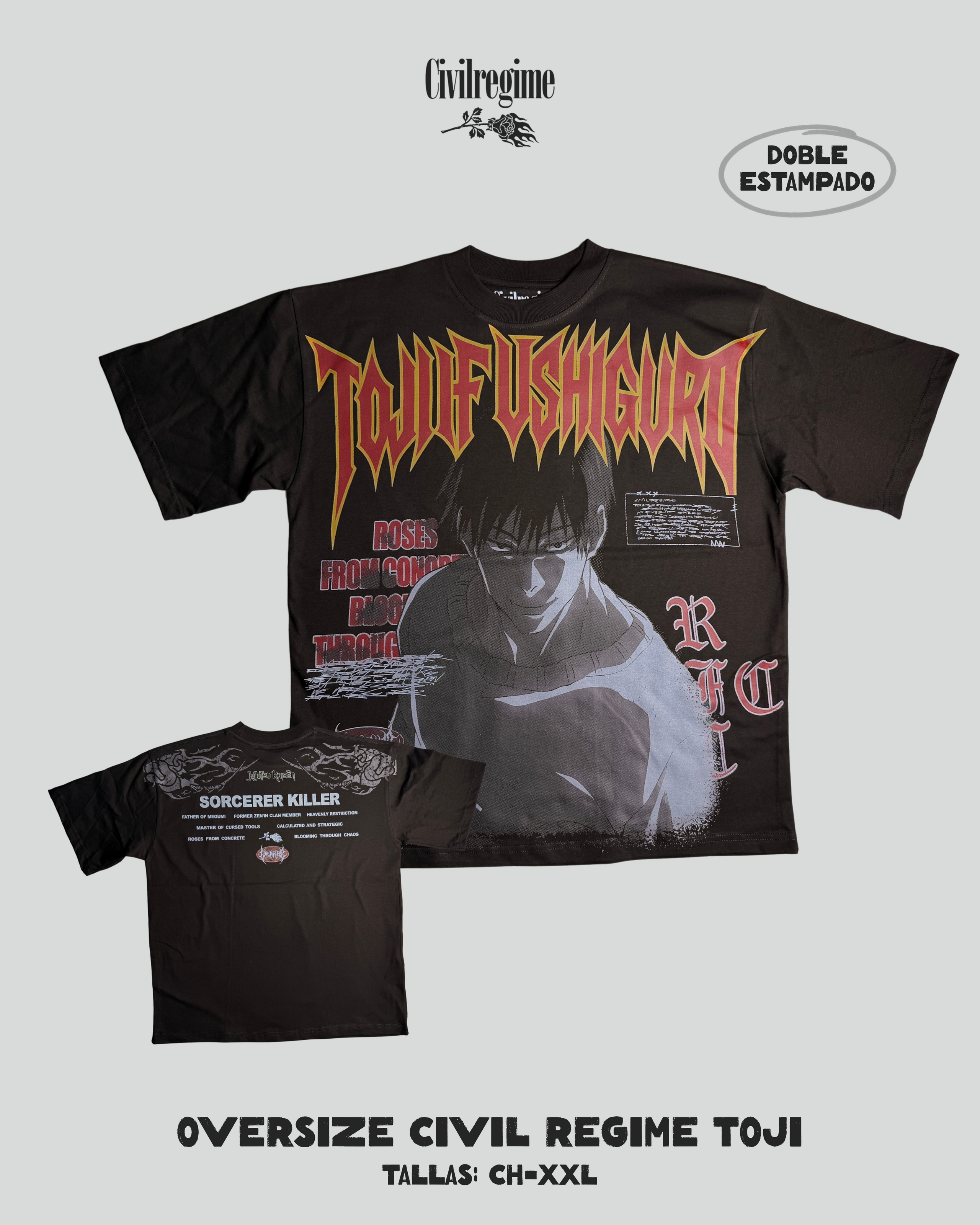 Oversize Toji- Civil Regime