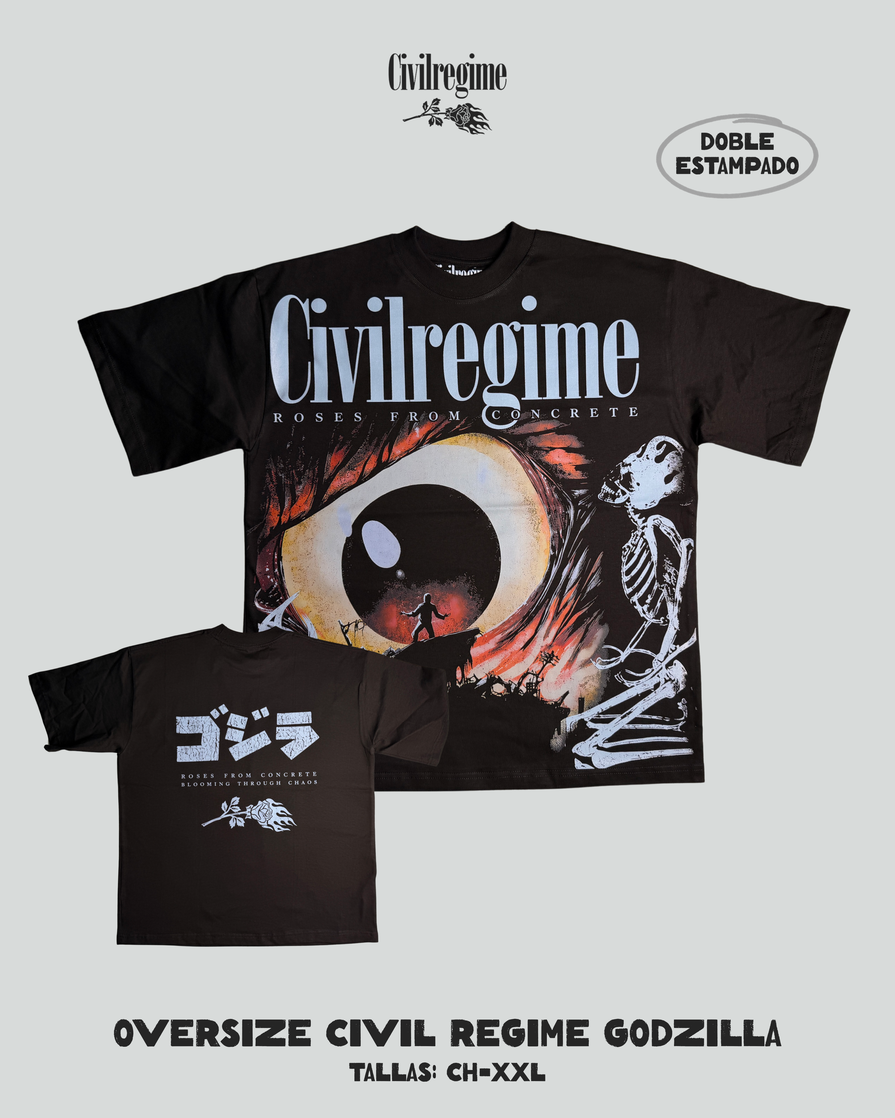 Oversize Eye Godzilla- Civil Regime