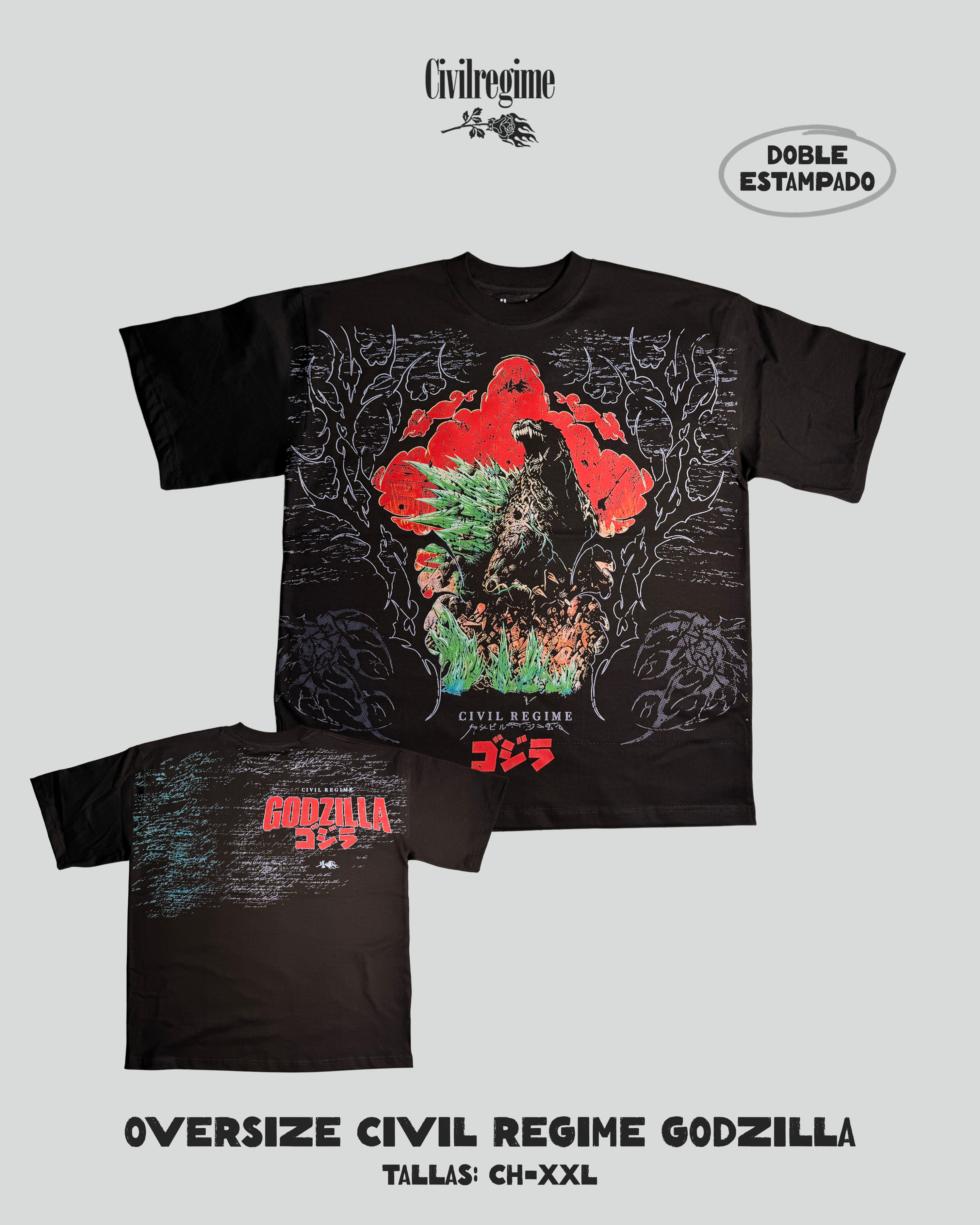 Oversize Godzilla- Civil Regime