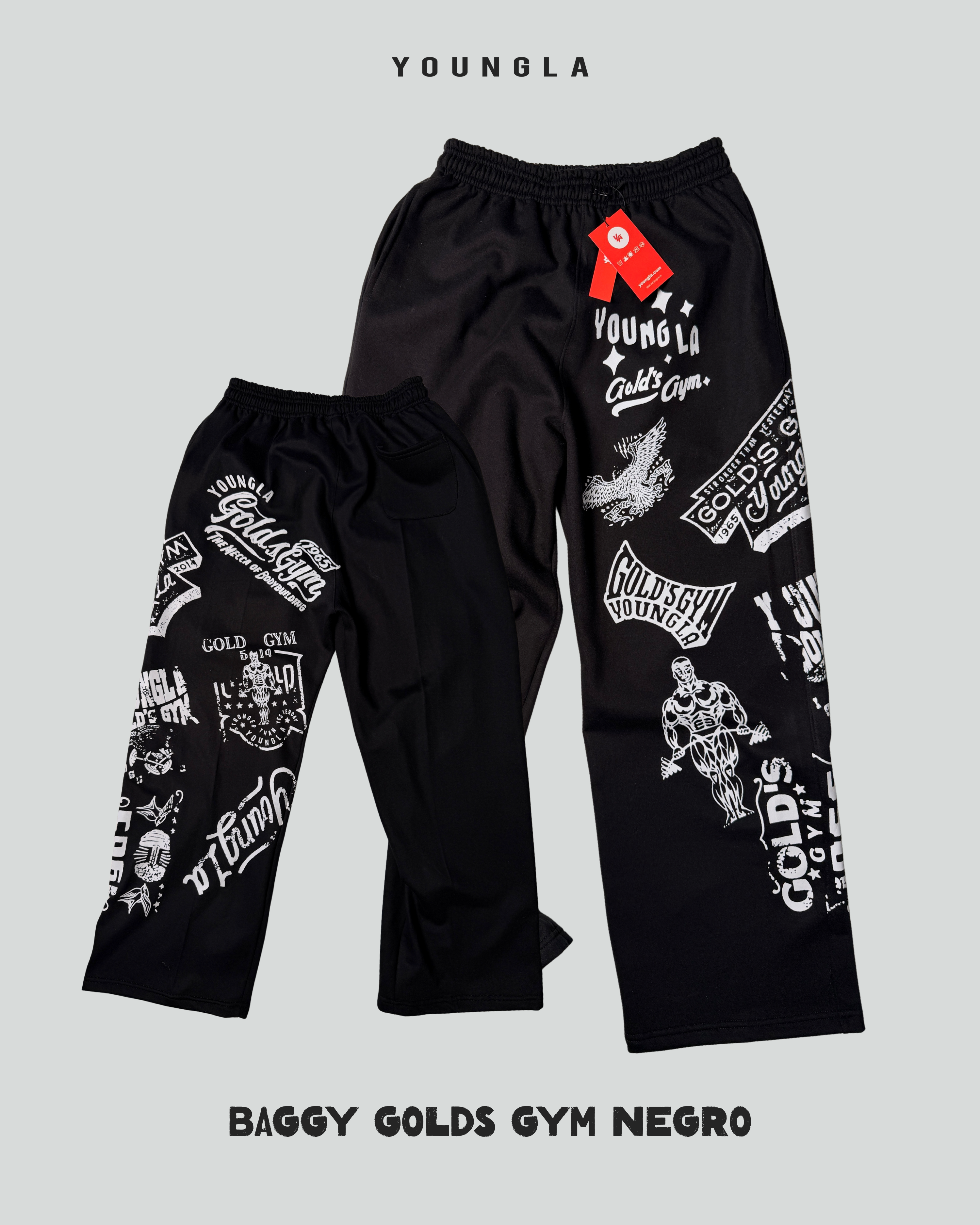 Baggy Golds Gym- Youngla