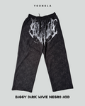 Baggy Dark Wave Acid Wash- Youngla