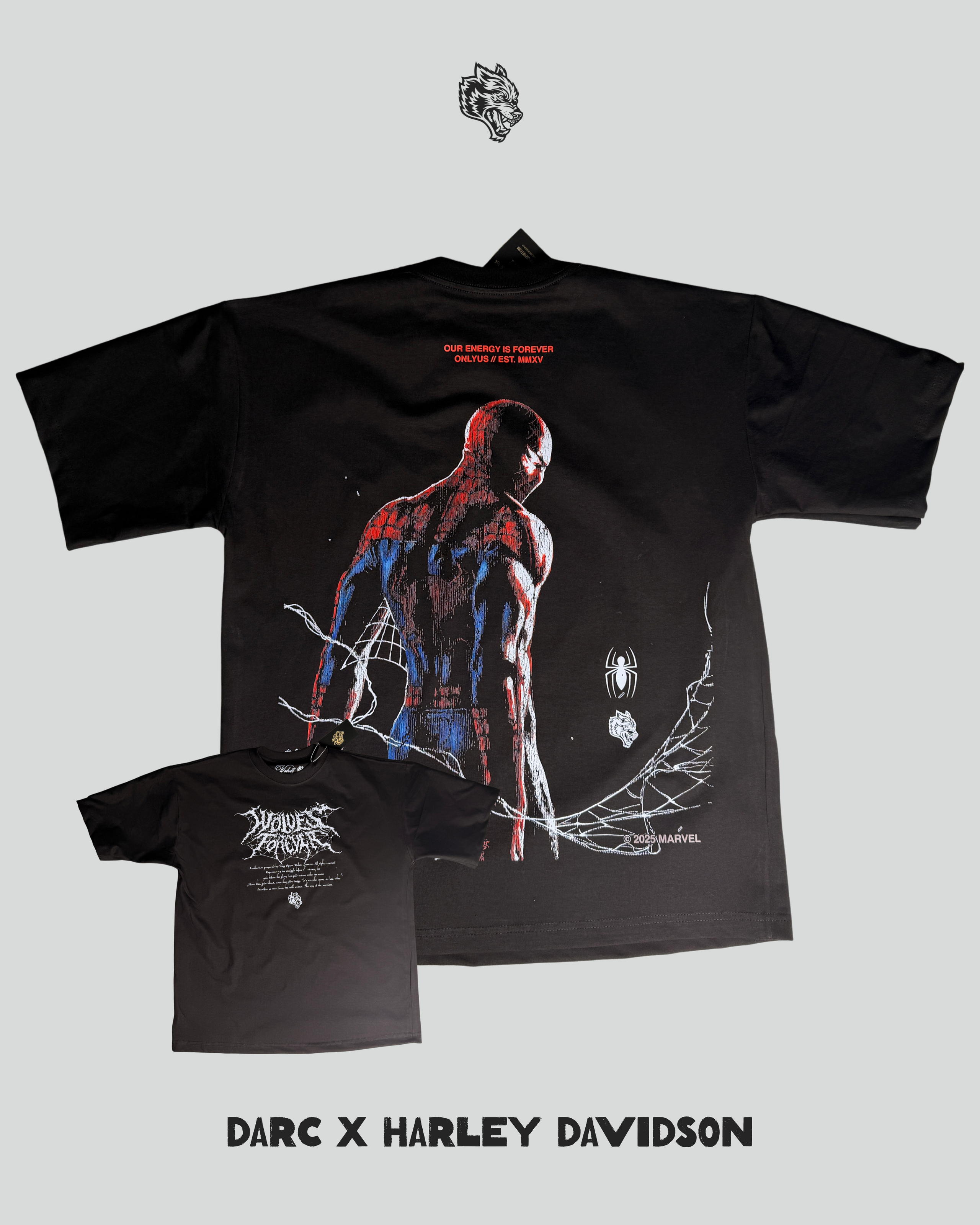 Oversize Spiderman- Darc Sport