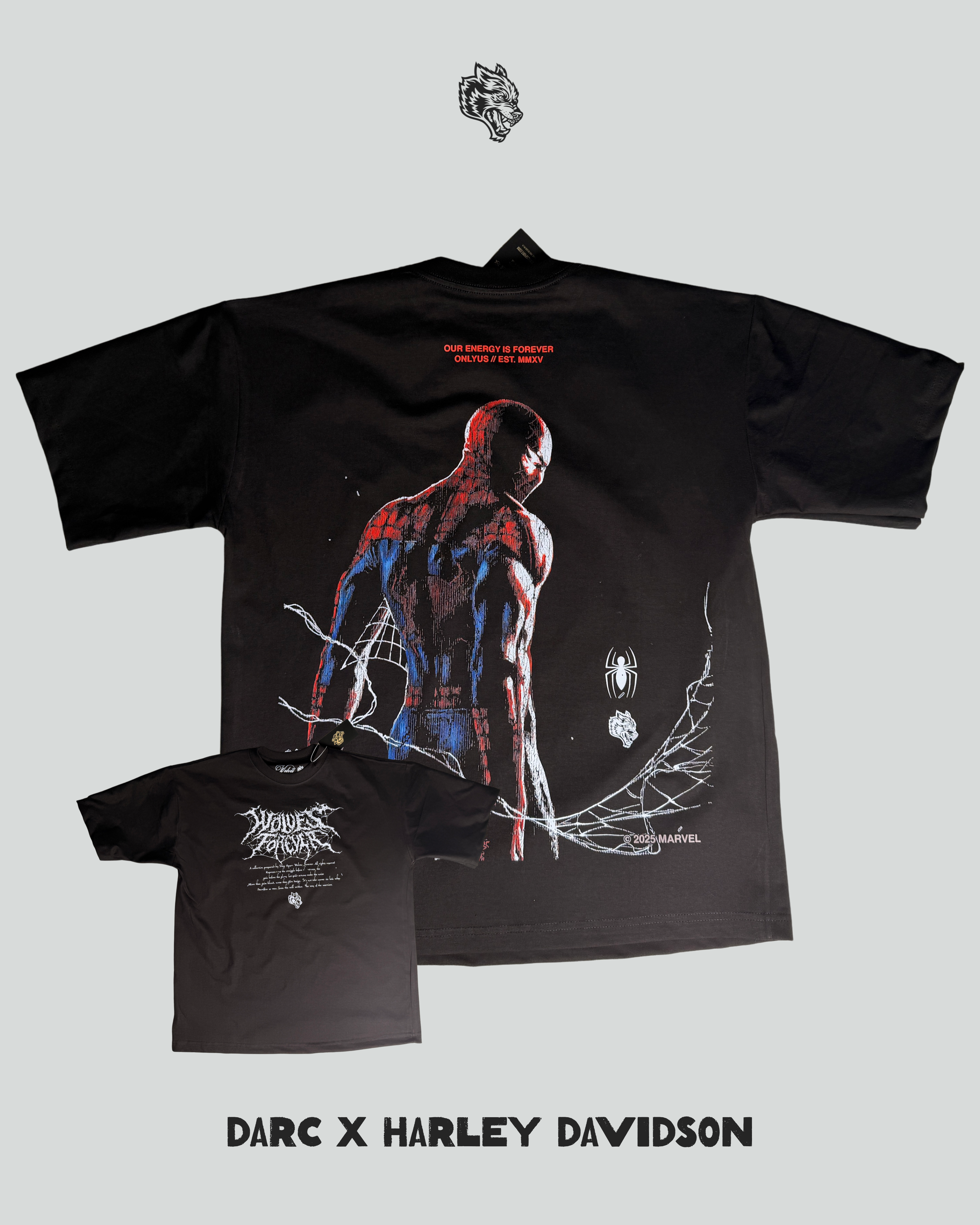 Oversize Spiderman- Darc Sport