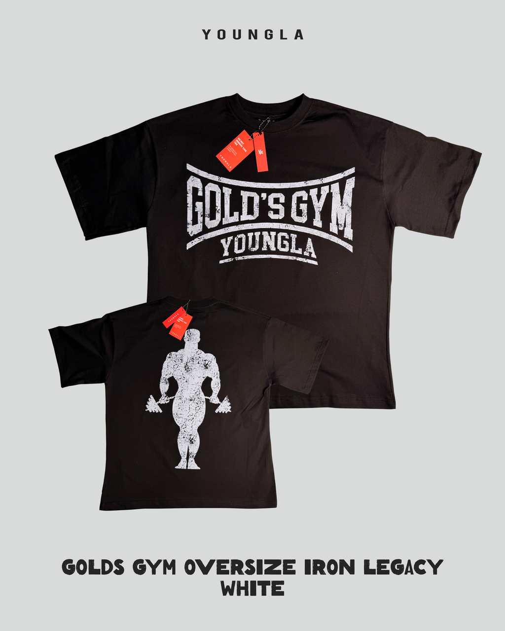 Oversize Iron Legacy- Youngla X Golds Gym