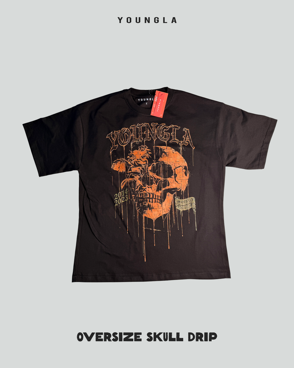 Oversize Skull Drip- Youngla