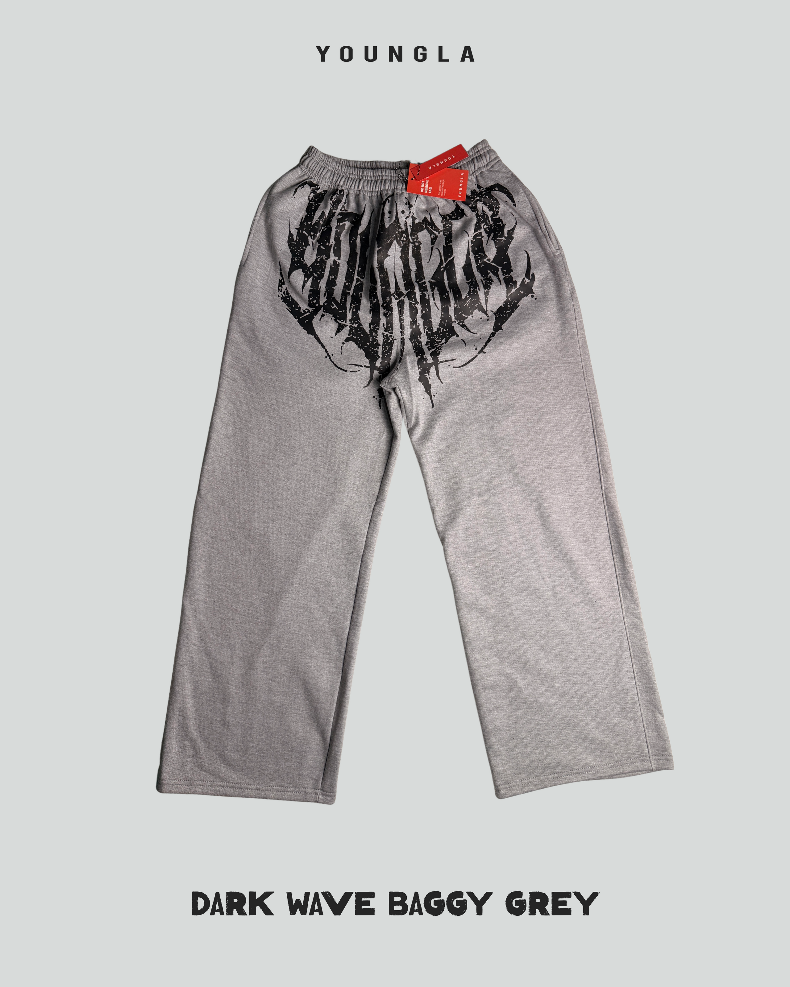 Baggy Gris Dark Wave- Youngla