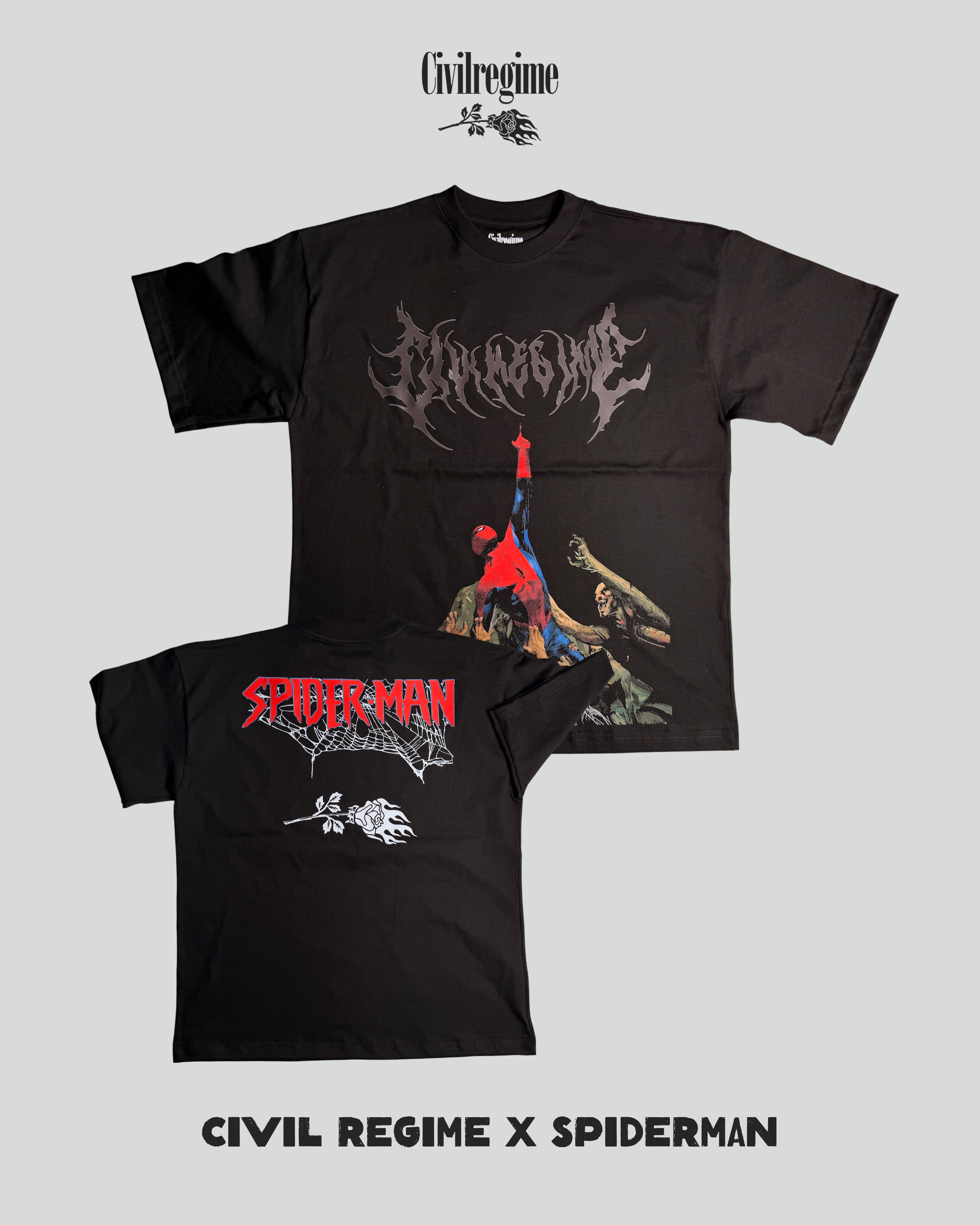 Oversize Civil Regime X Spiderman