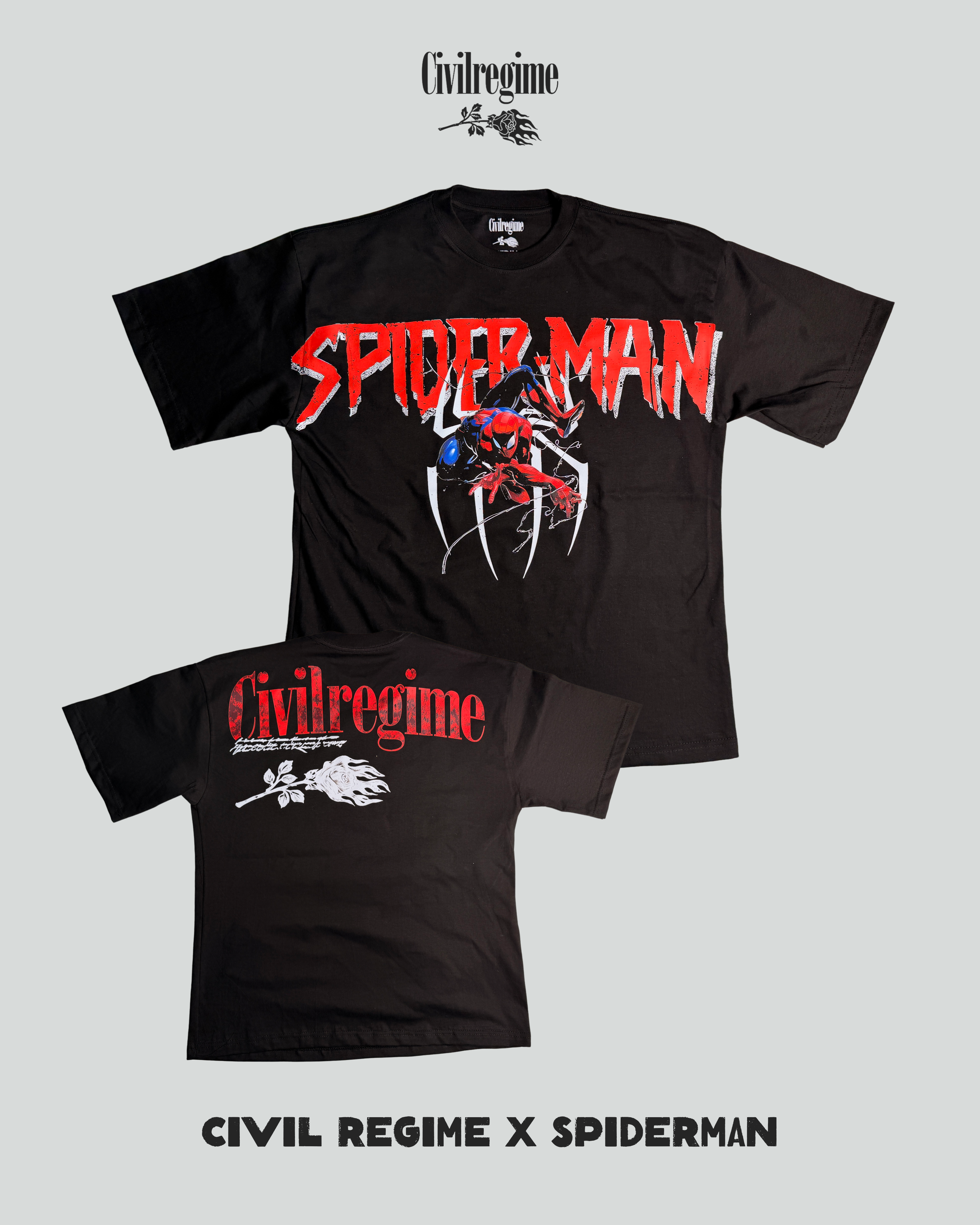Oversize Civil Regime x Spiderman